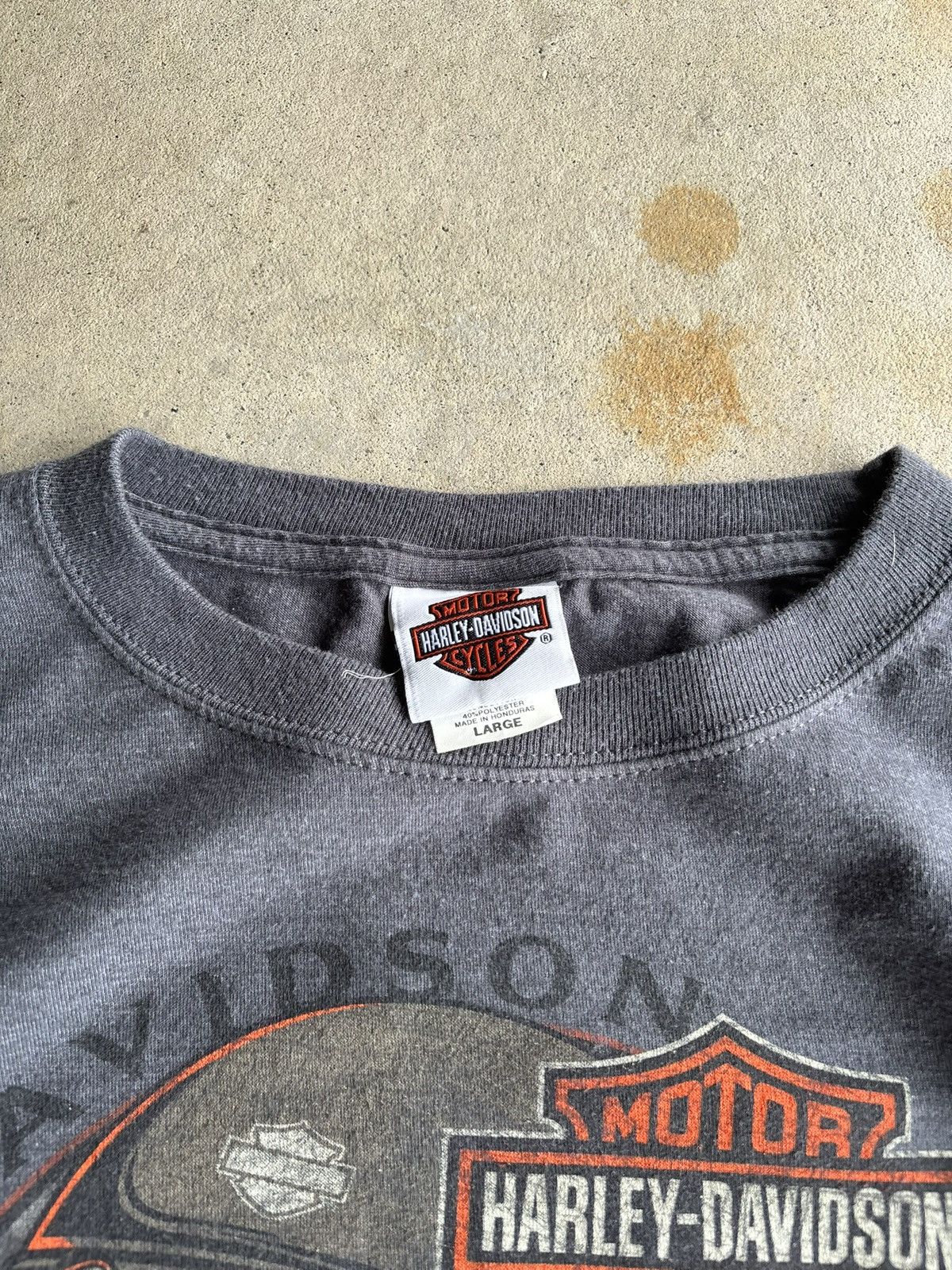 Harley Davidson Vintage Harley Davidson Skull Jester Dublin Ireland Bike Tee Size US L / EU 52-54 / 3 - 5 Thumbnail