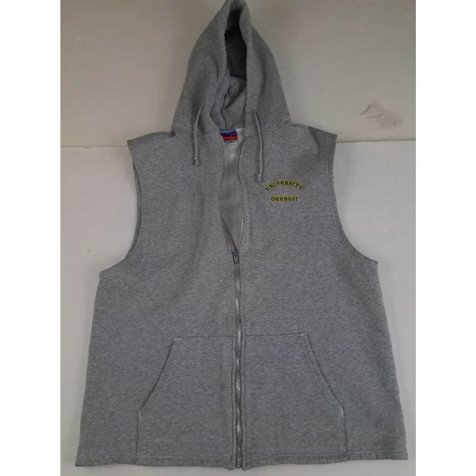 Champion VINTAGE Champion Full Zip Sweatshirt University Hooded Large L Gray Unisex Adults Mens Womens Boys Girls Size US L / EU 52-54 / 3 - 4 Thumbnail