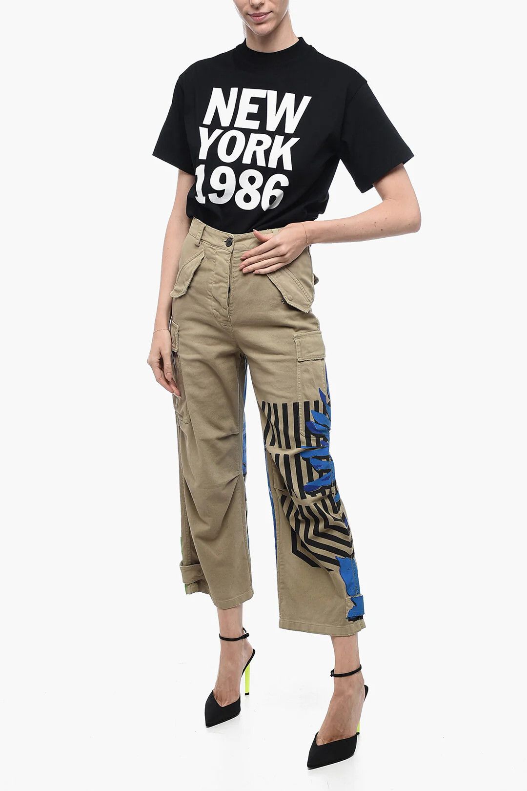 Dior og1mm0326 Cargo Pant in Beige Size 38" / US 16 / IT 52 - 5 Thumbnail