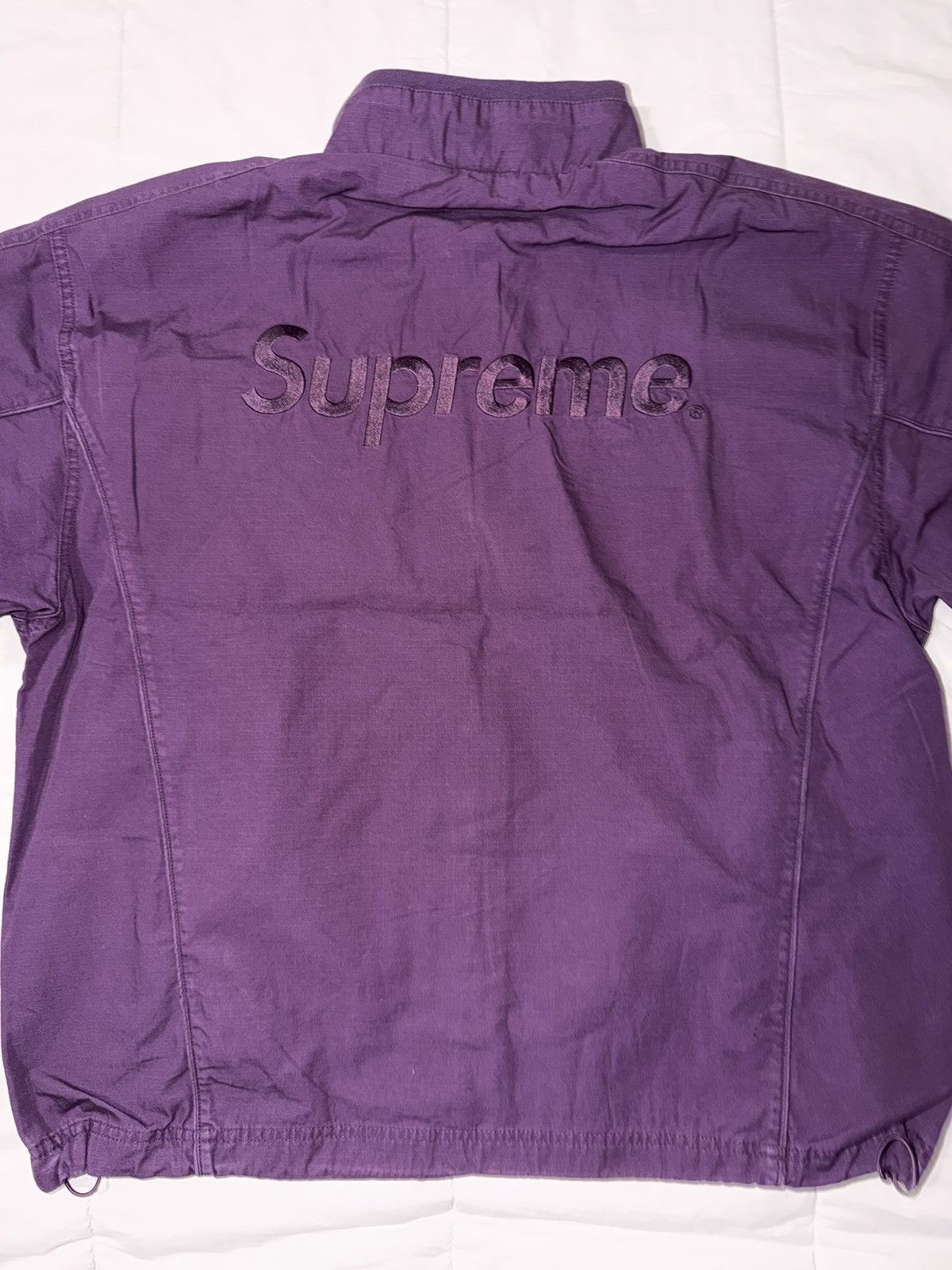 Supreme × Umbro Supreme Umbro Cotton Ripstop Track Jacket (SS26) plum medium Size US M / EU 48-50 / 2 - 6 Thumbnail
