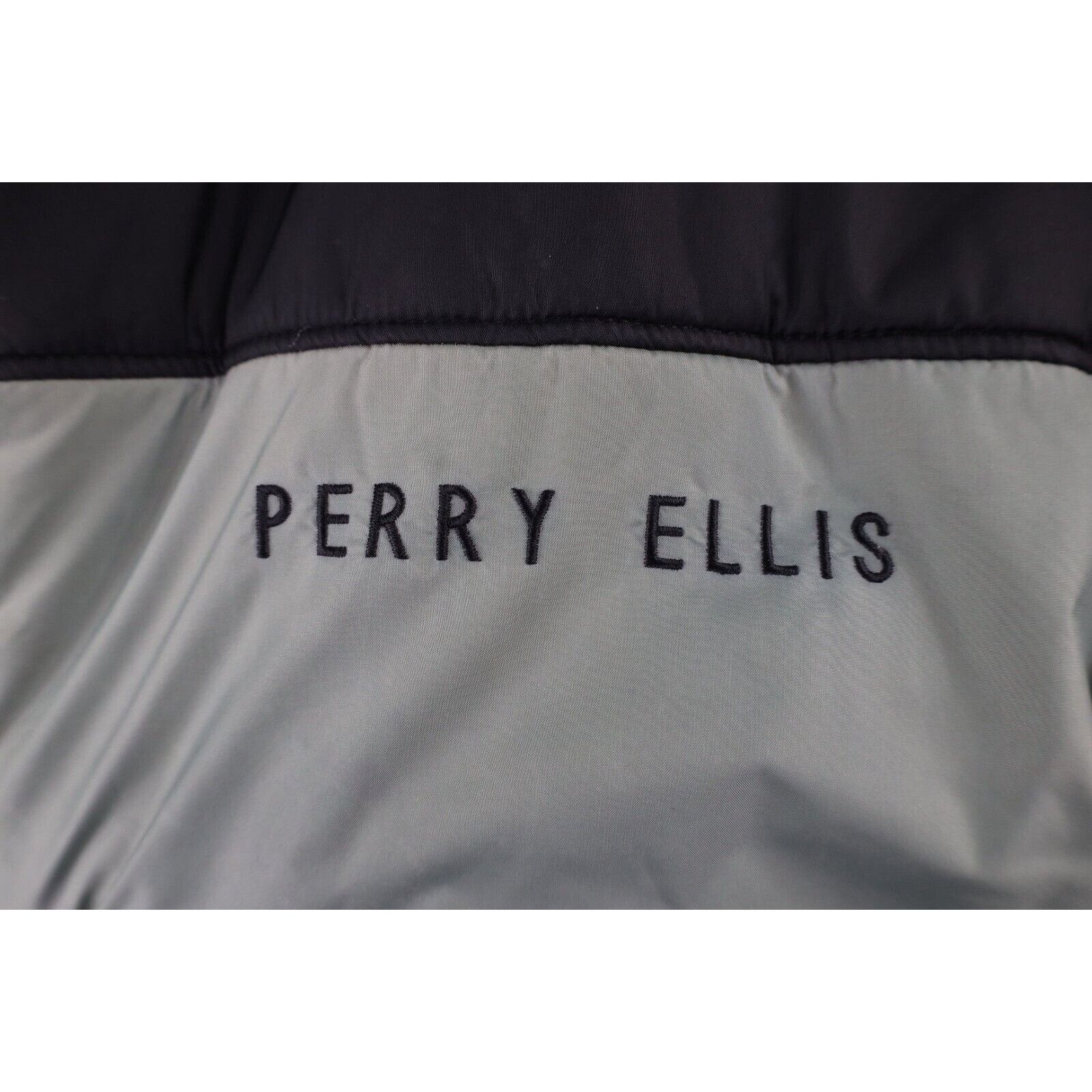 Perry Ellis × Vintage Vintage 90s Perry Ellis Faded Reversible Puffer Jacket 4XL Size US XXL / EU 58 / 5 - 4 Thumbnail