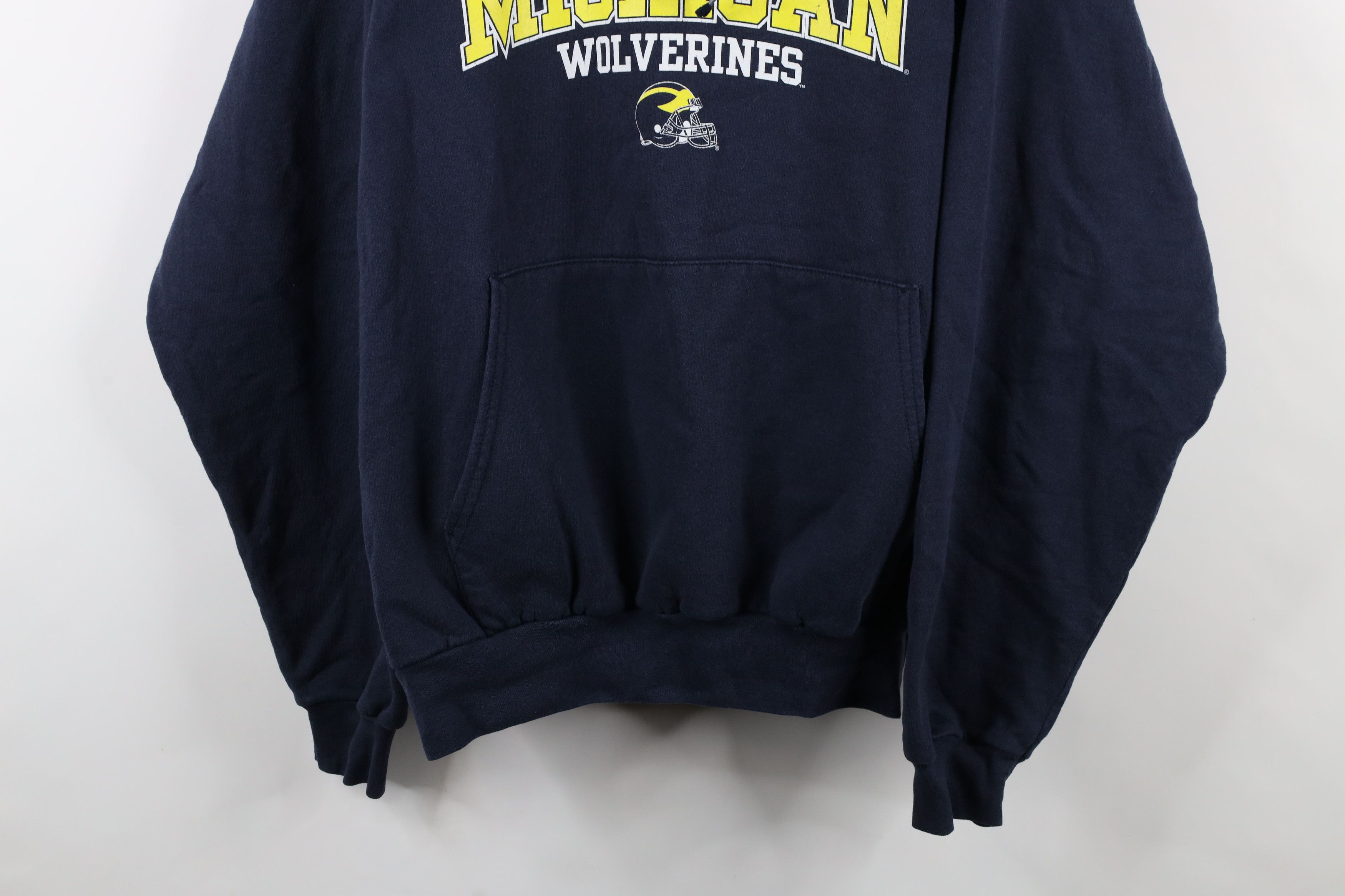 Vintage Vintage Rose University of Michigan Football Hoodie Blue Size US XXL / EU 58 / 5 - 3 Thumbnail