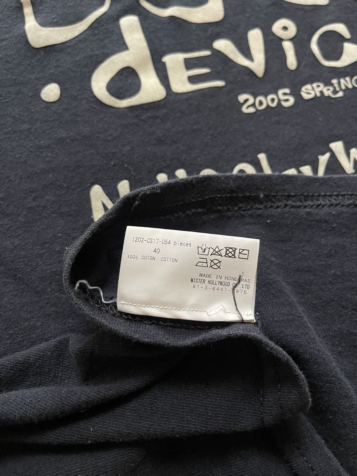 N.Hoolywood N. Hoolywood tshirt 2005 spring/summer Size US XL / EU 56 / 4 - 5 Thumbnail