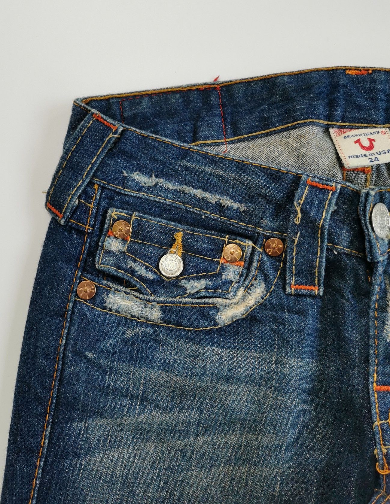 True Religion True Religion Joey Flared Bootcut Jeans Size 26" / US 2 / IT 38 - 4 Thumbnail