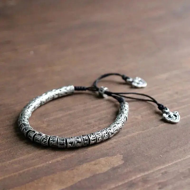 Jewelry Ancient Bracelet Gothic Tibetan Punk Beads Size ONE SIZE - 1 Thumbnail