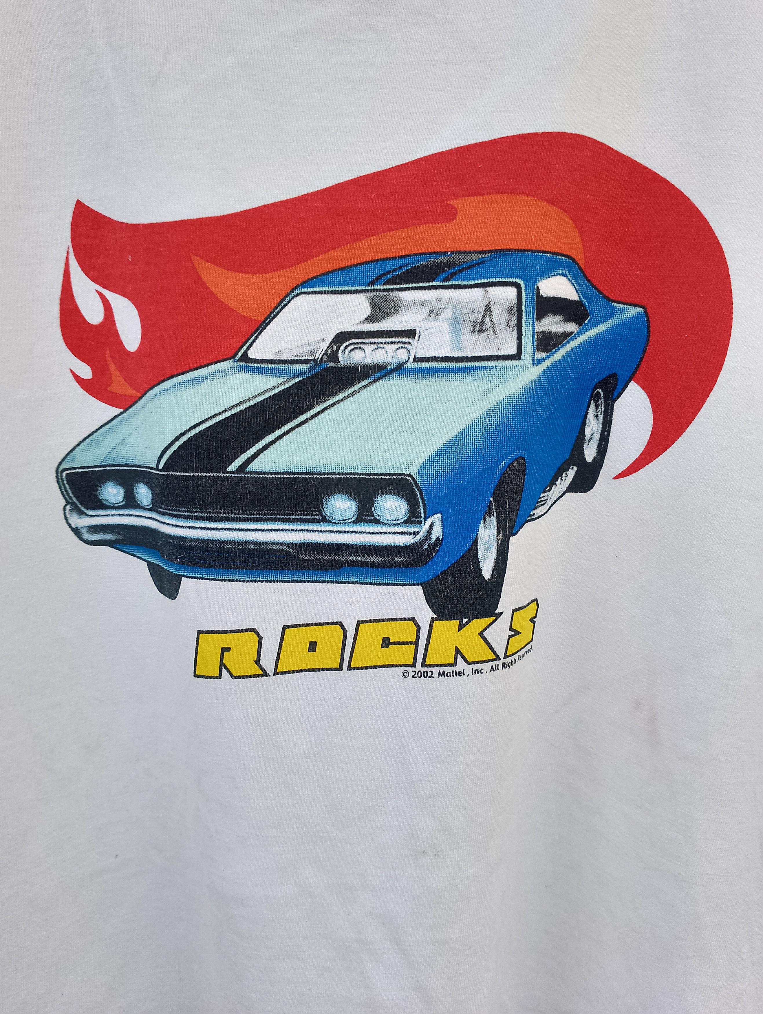 Top Of The World × Vintage Vintage Hot Wheels Rocks American Muscle Car Tee Size US L / EU 52-54 / 3 - 8 Thumbnail