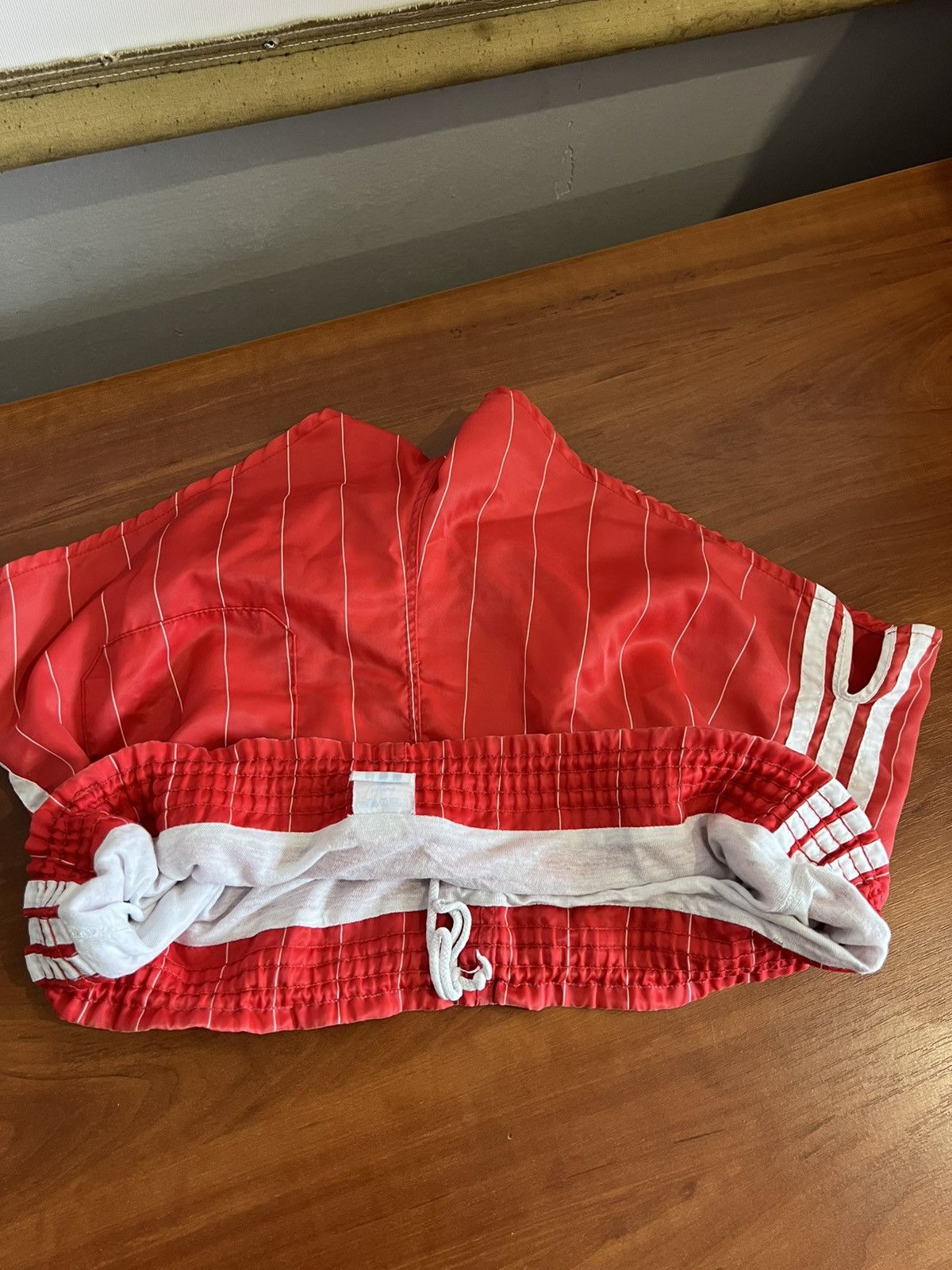 Adidas ADIDAS ARMY SPRINTER ICONIC SHORTS 80’S Racer RETRO NYLON Size US L / EU 52-54 / 3 - 20 Thumbnail