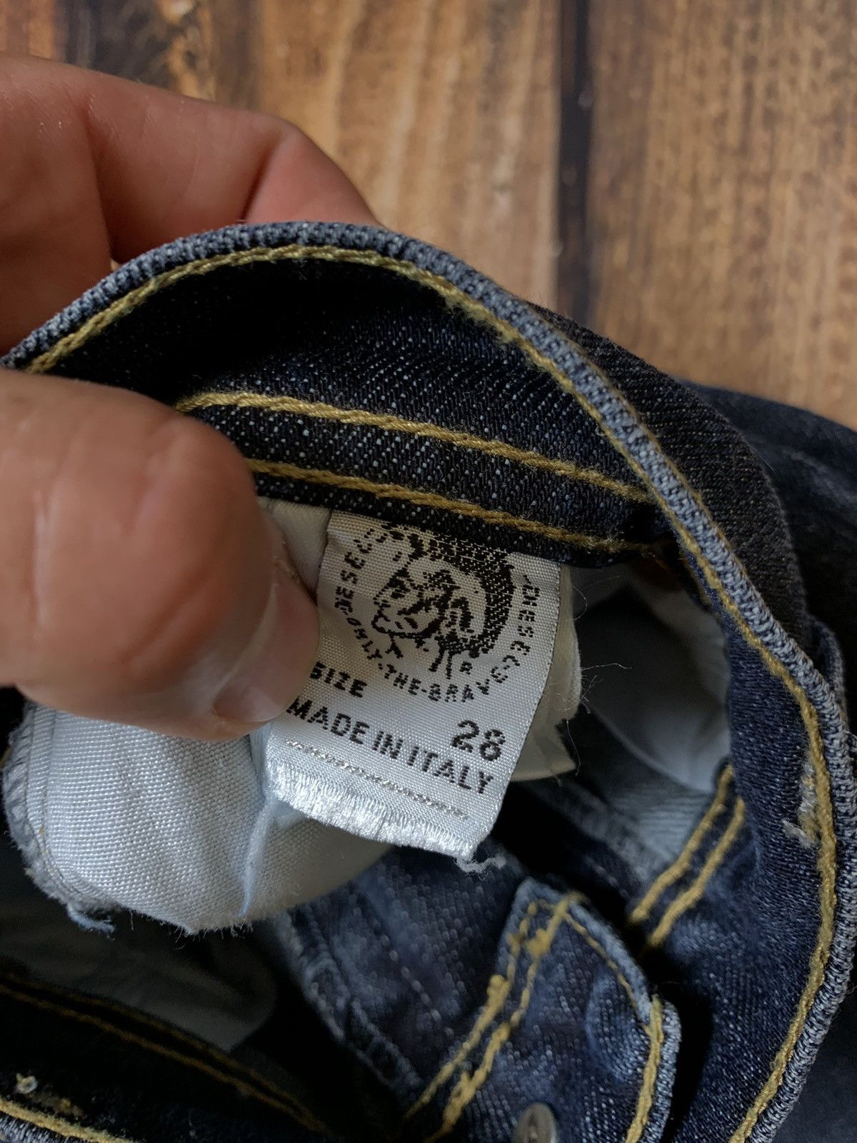 Diesel × Japanese Brand × Vintage Vintage pants Diesel flared denim y2k Size 28" / US 6 / IT 42 - 9 Thumbnail