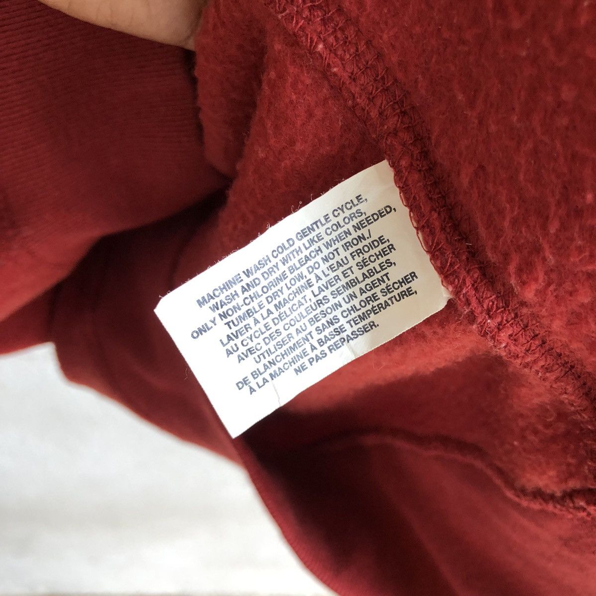 Gap GAP spellout logo fleece hoodie Size US L / EU 52-54 / 3 - 9 Thumbnail