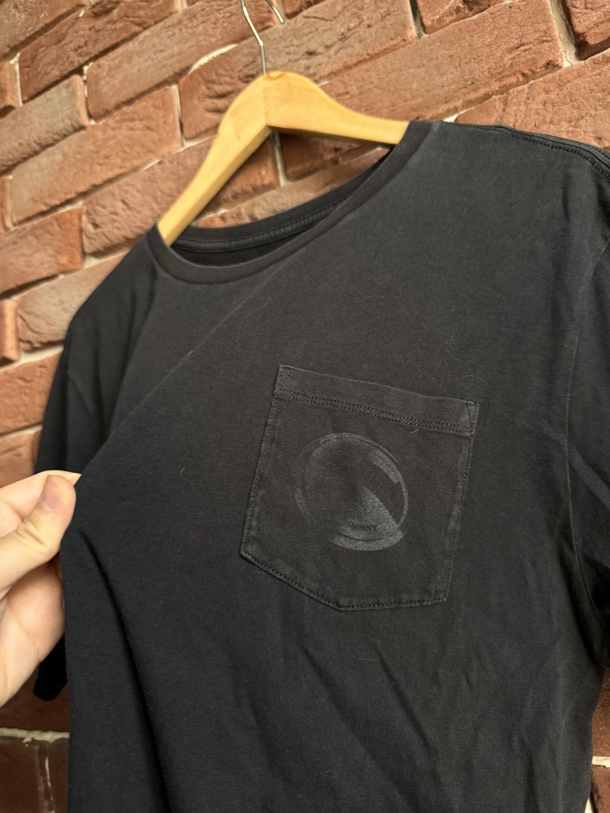 Massimo Osti Vintage C.P. Company pocket logo black t Shirt Rare m Size US M / EU 48-50 / 2 - 4 Thumbnail