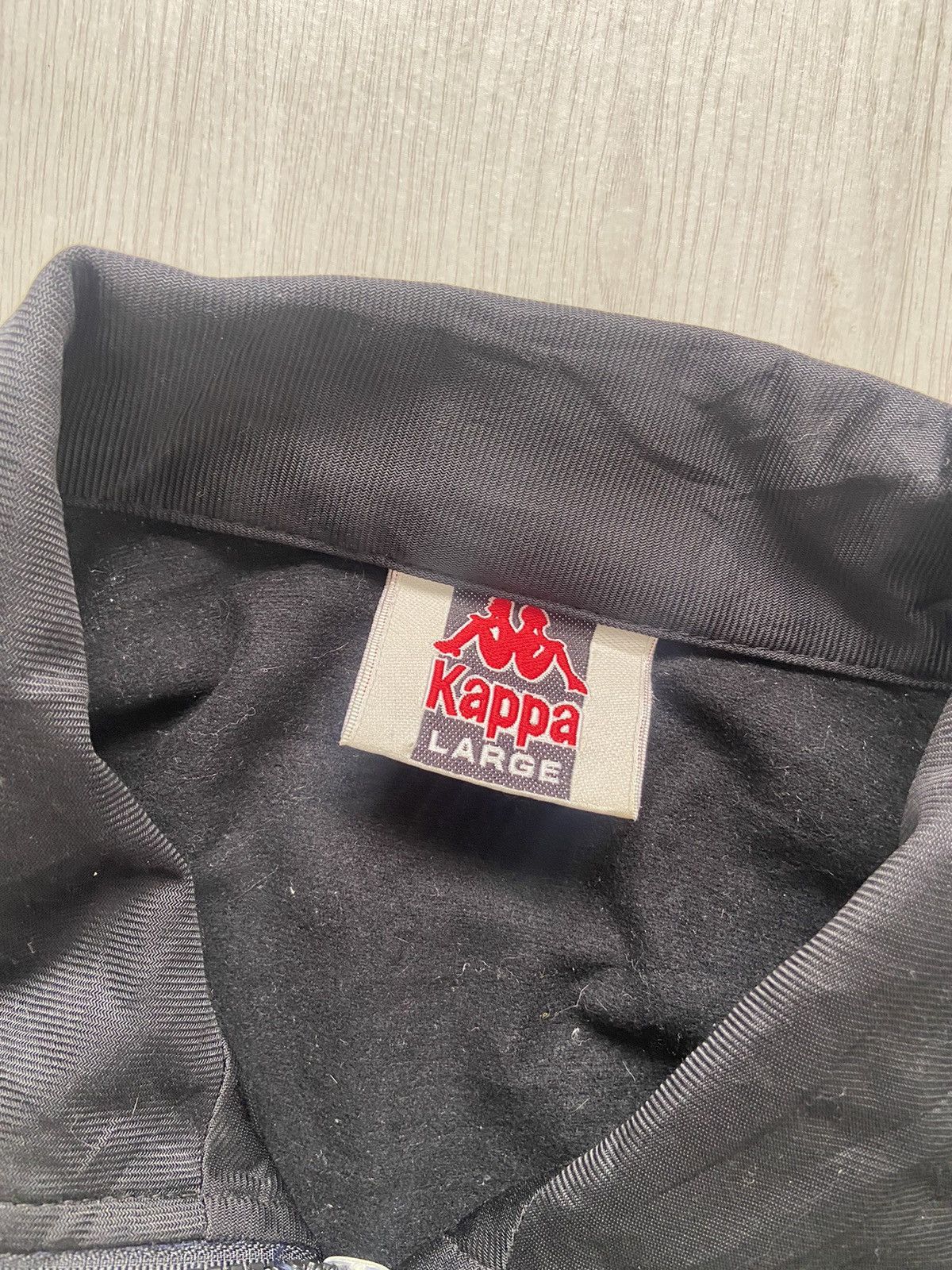 Kappa × Vintage Vintage 1990’s Kappa Big Logo Sidetape Jacket Size US L / EU 52-54 / 3 - 3 Thumbnail