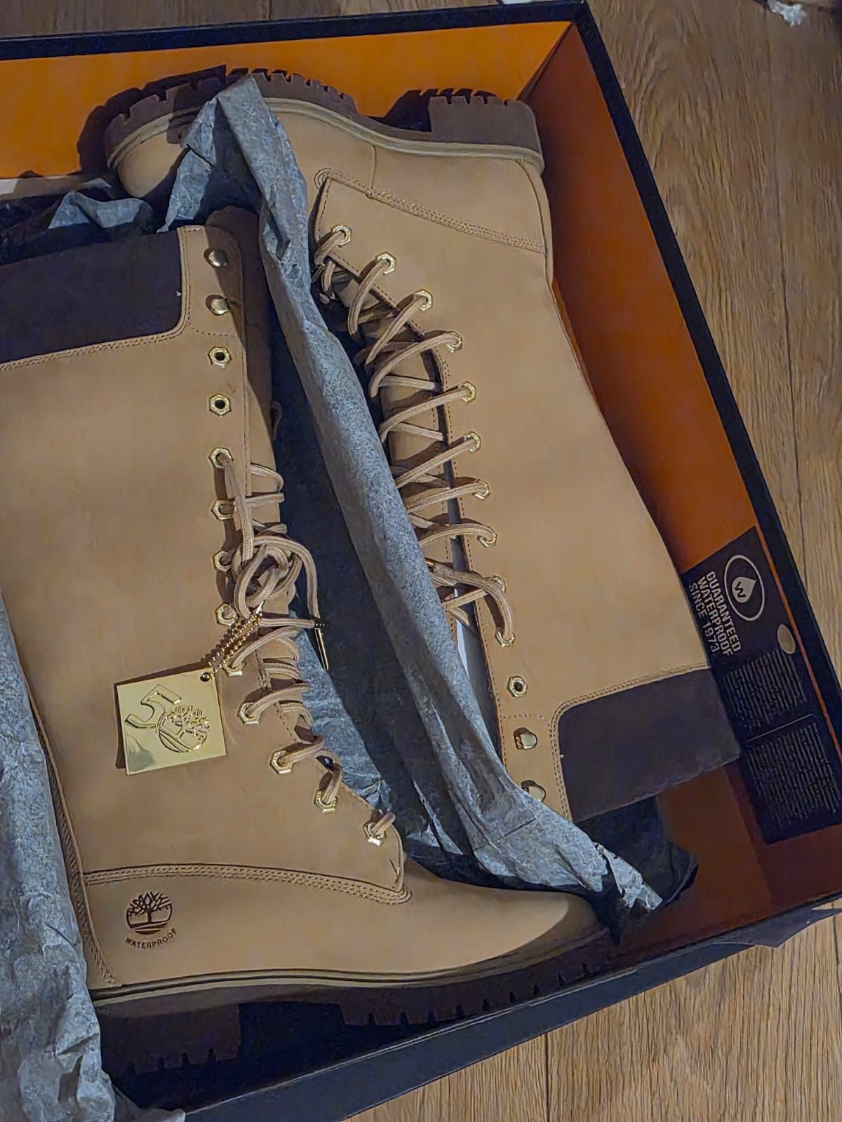 Timberland Timberland Premium 14-Inch Waterproof Boots Size US 6.5 / IT 36.5 - 3 Thumbnail