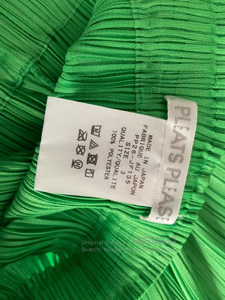 Issey Miyake Issey Miyake size:3 Green Trousers Size 22" - 5 Thumbnail