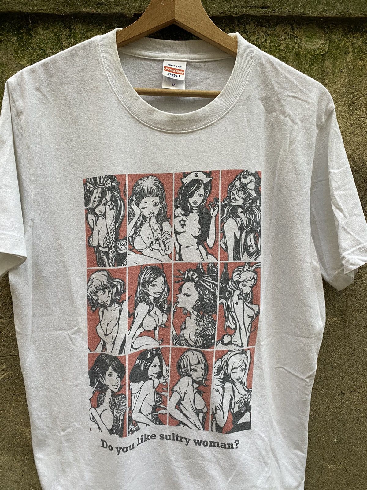 Anime × Japanese Brand 2000s Hentai “Do you like sultry woman” T-Shirt Size US M / EU 48-50 / 2 - 2 Thumbnail