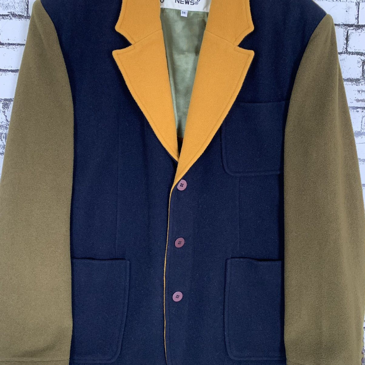 Jean Charles De Castelbajac Jean Charles de Castlebajac Wool Coat Blazer Jacket Size US M / EU 48-50 / 2 - 6 Thumbnail