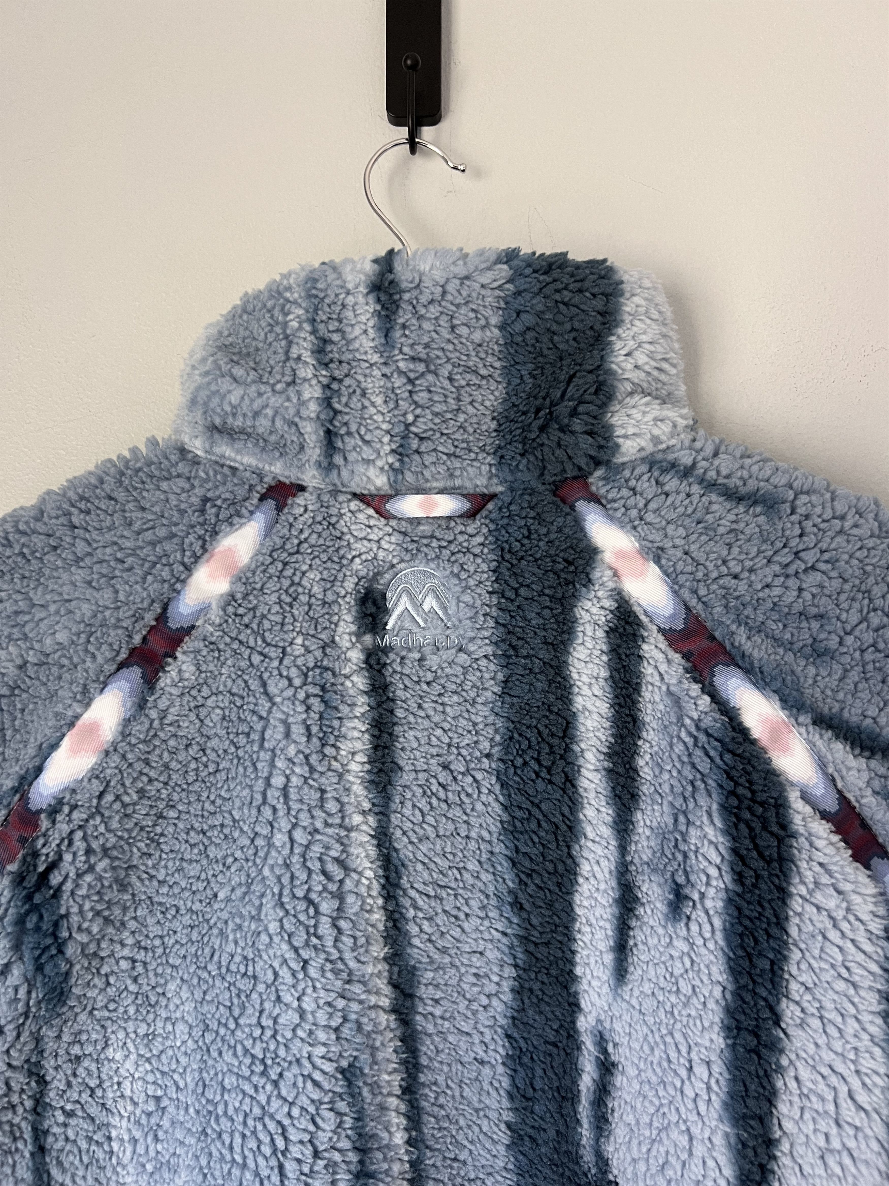 Columbia × Madhappy Madhappy Columbia High Pile Fleece Jacket in Blue Size US L / EU 52-54 / 3 - 6 Thumbnail