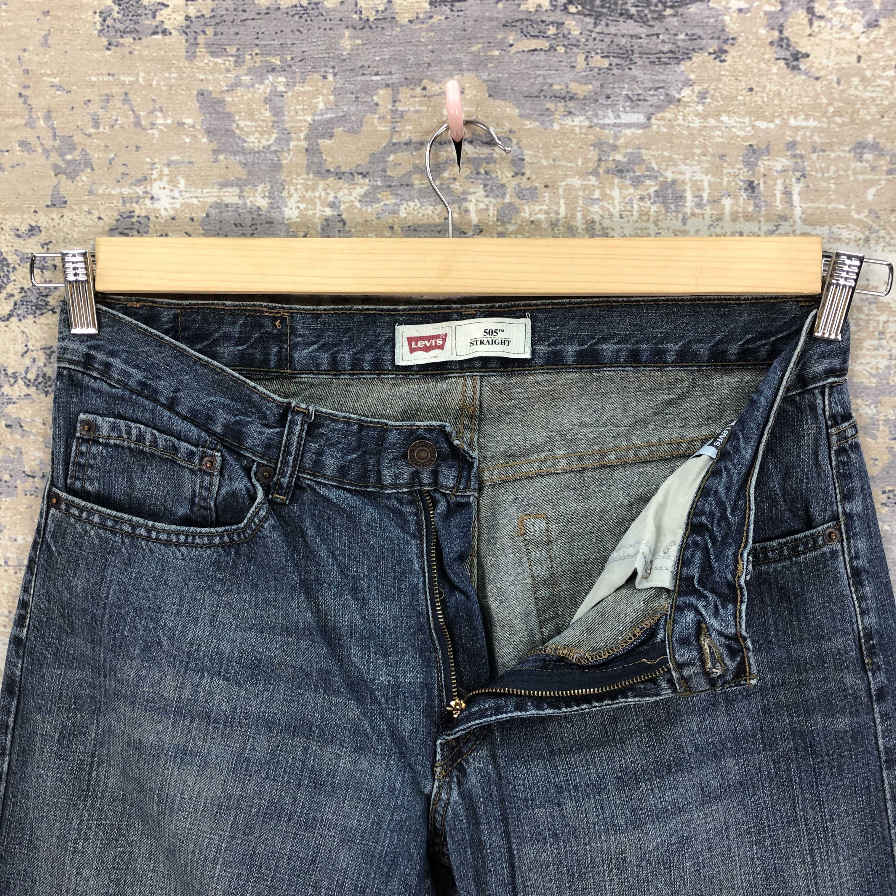 Levi's × Vintage Vintage Y2K Levis Faded Jeans Levi's Light Wash Denim Size US 32 / EU 48 - 6 Thumbnail
