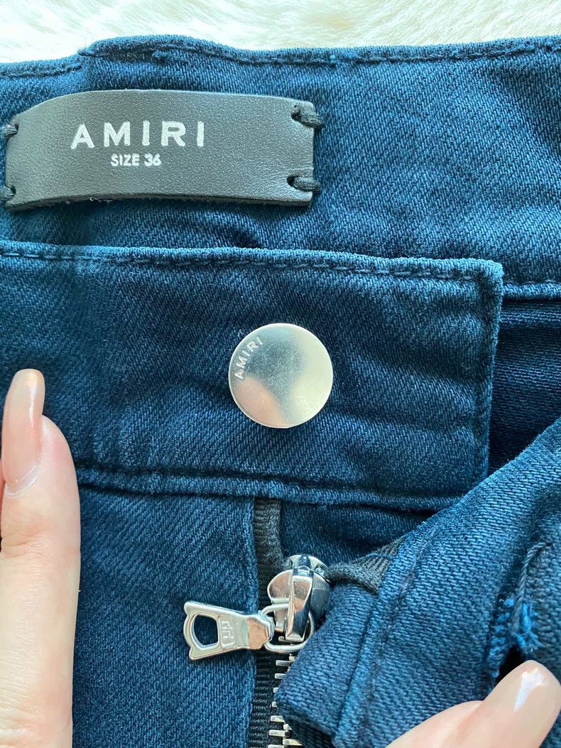 Amiri Amiri Dark Indigo Original OG mx2 Jean Size US 36 / EU 52 - 6 Thumbnail
