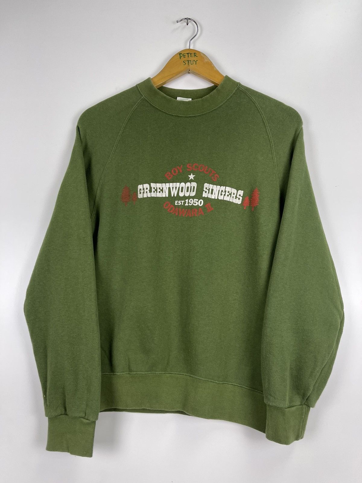 Vintage Vintage Boy Scouts Greenwood Singers Sweatshirt Size US M / EU 48-50 / 2 - 11 Thumbnail