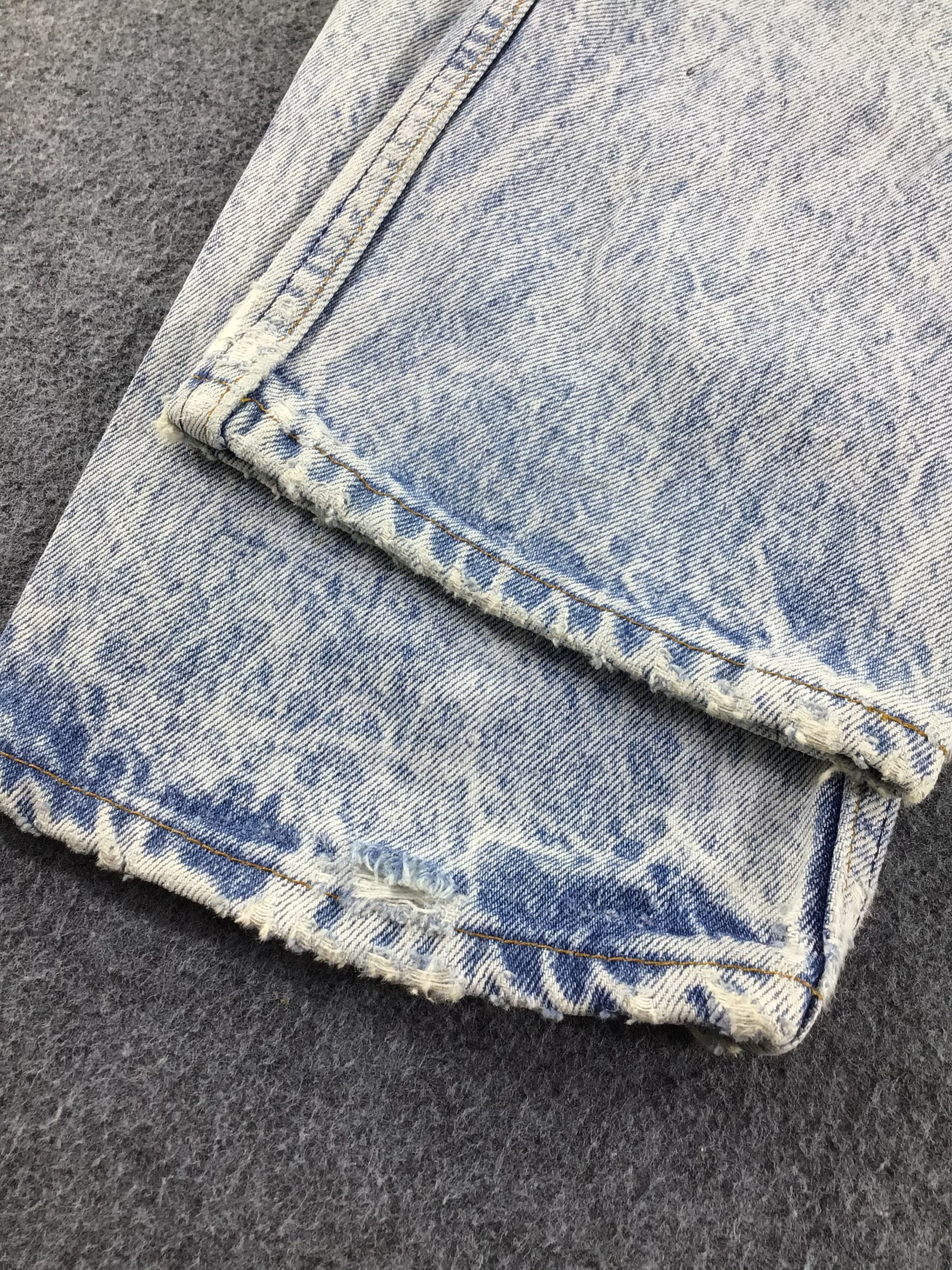 Levi's Vintage Levis 701 Jeans Levi's Acid Wash Denim -J413 Size US 28 / EU 44 - 6 Thumbnail