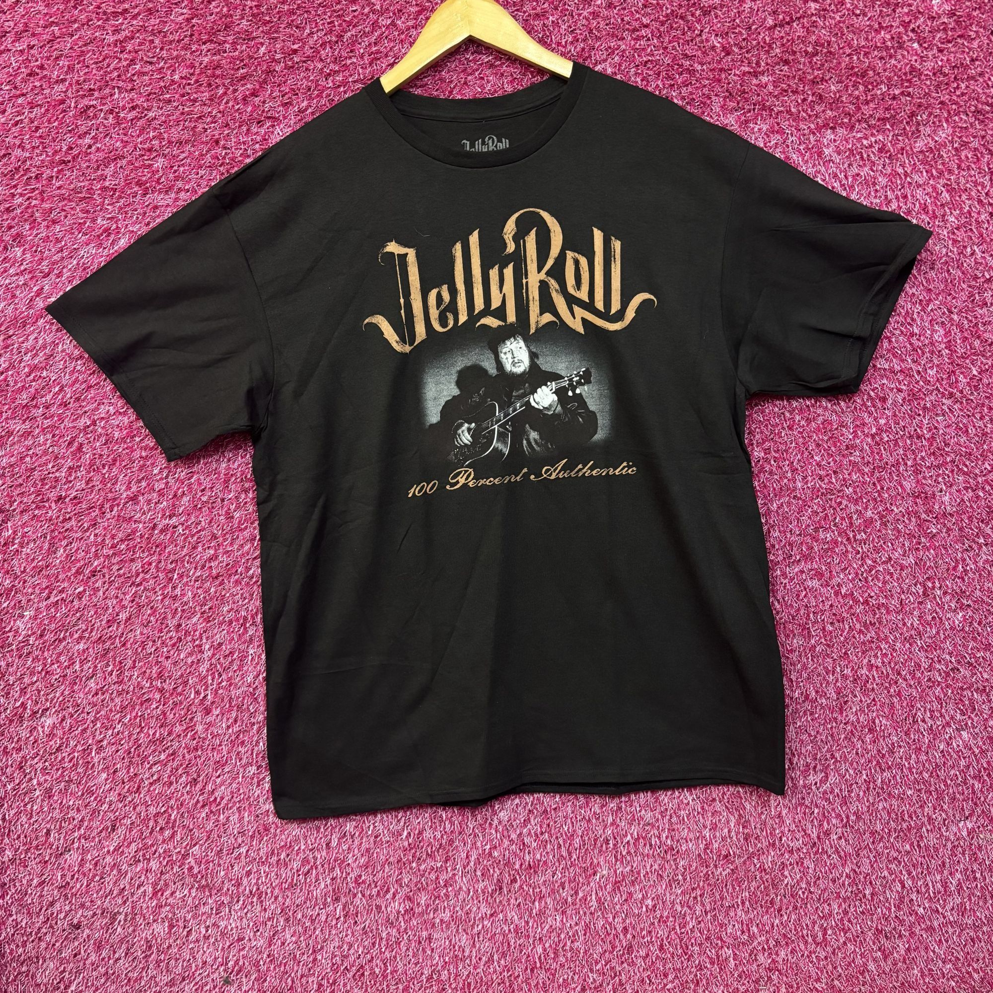 Rap Tees Jelly Roll '100 Percent Authentic' T-Shirt XL Size US XL / EU 56 / 4 - 2 Thumbnail