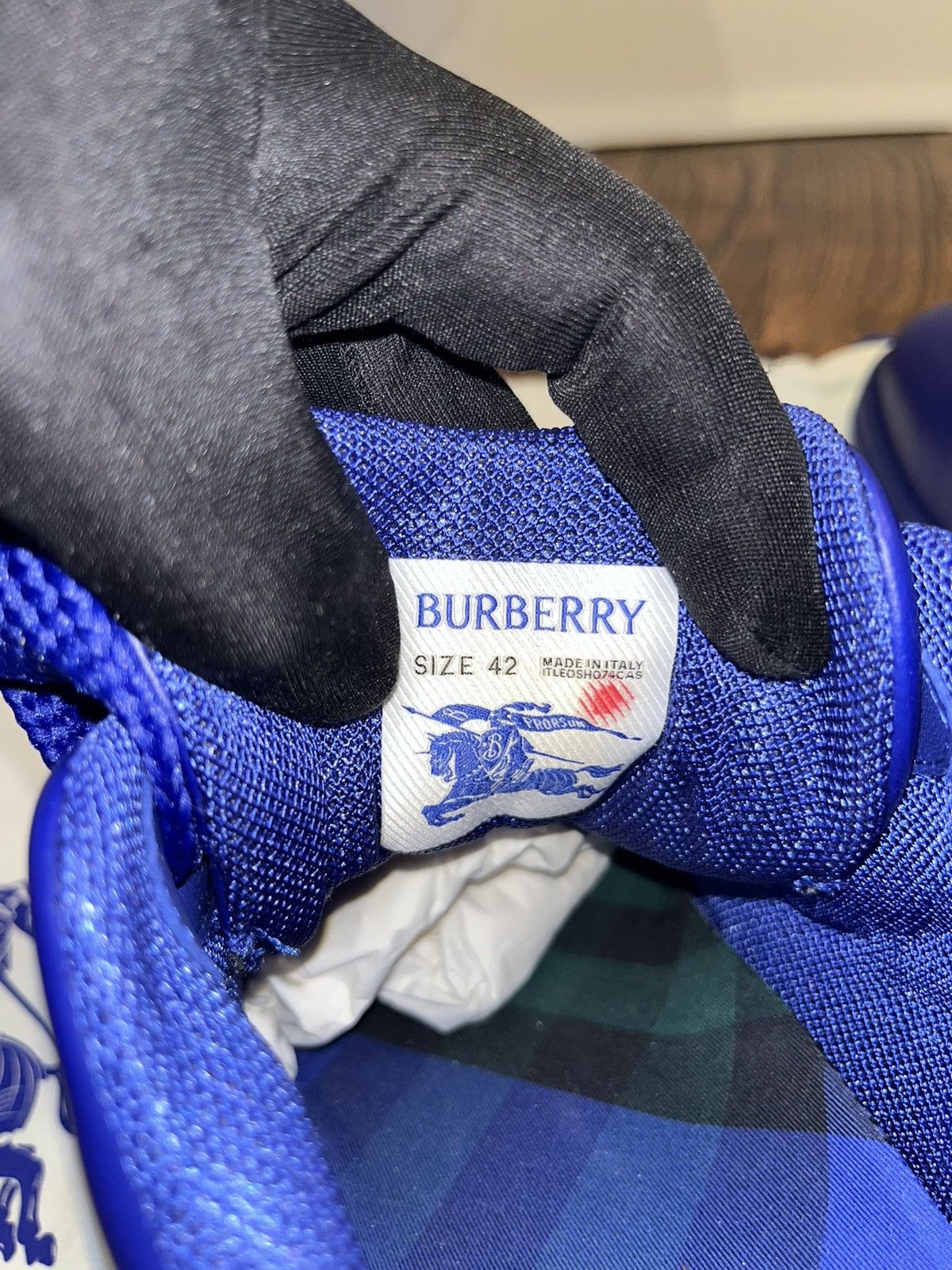 Burberry Burberry Leather Box Sneakers Size US 9 / EU 42 - 16 Thumbnail