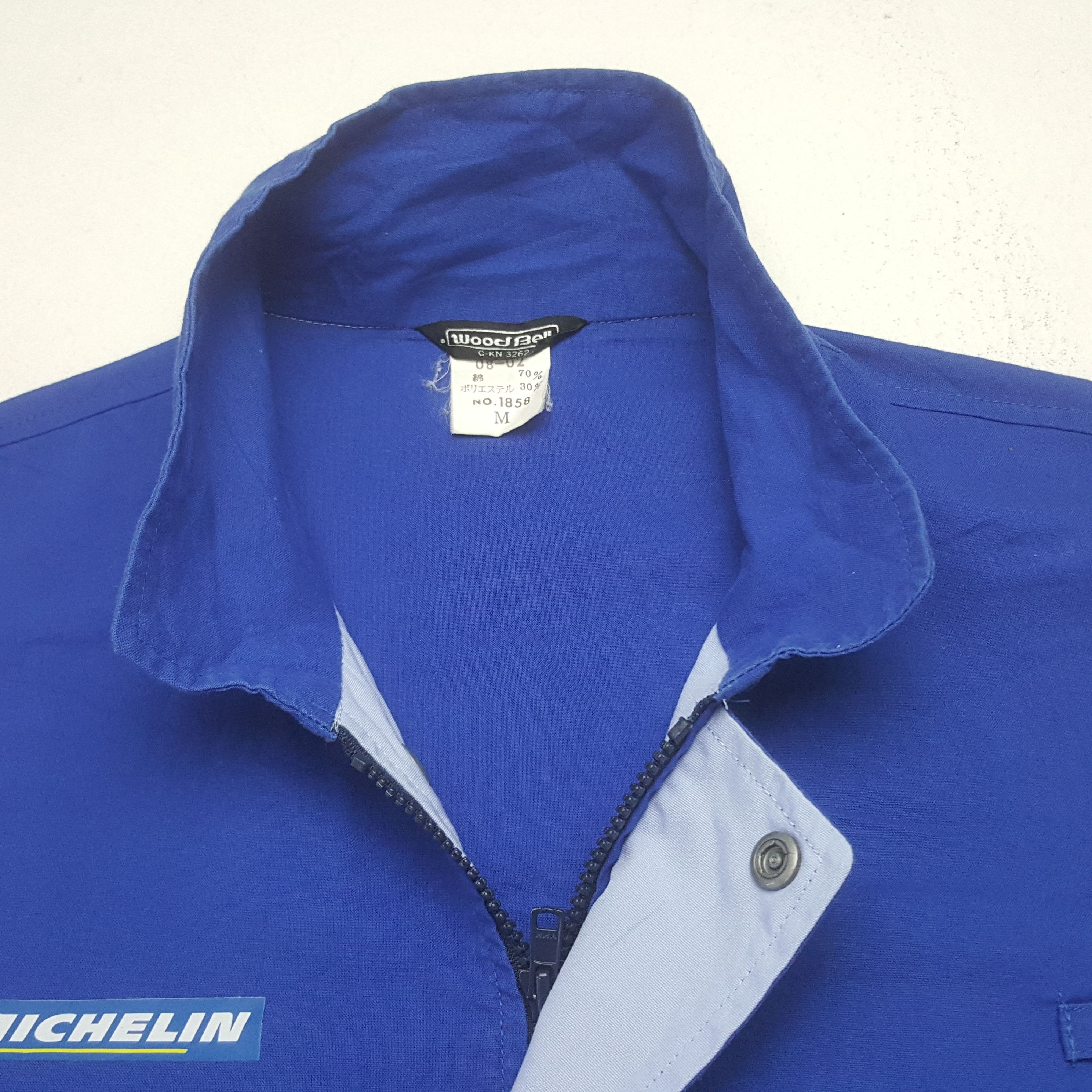 Japanese Brand Vintage Japan Michelin Worker Custom Uniform Jacket Size US S / EU 44-46 / 1 - 5 Thumbnail