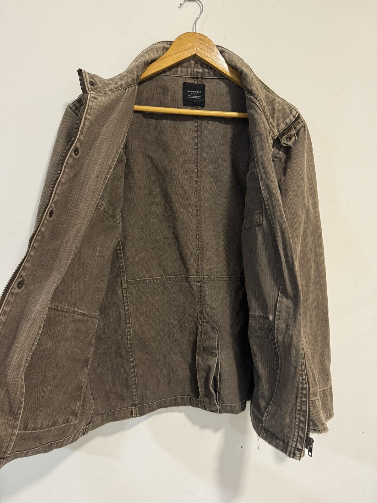Japanese Brand × Vintage VINTAGE SCAPEGOAT NICE DESIGN JACKET Size US M / EU 48-50 / 2 - 8 Thumbnail