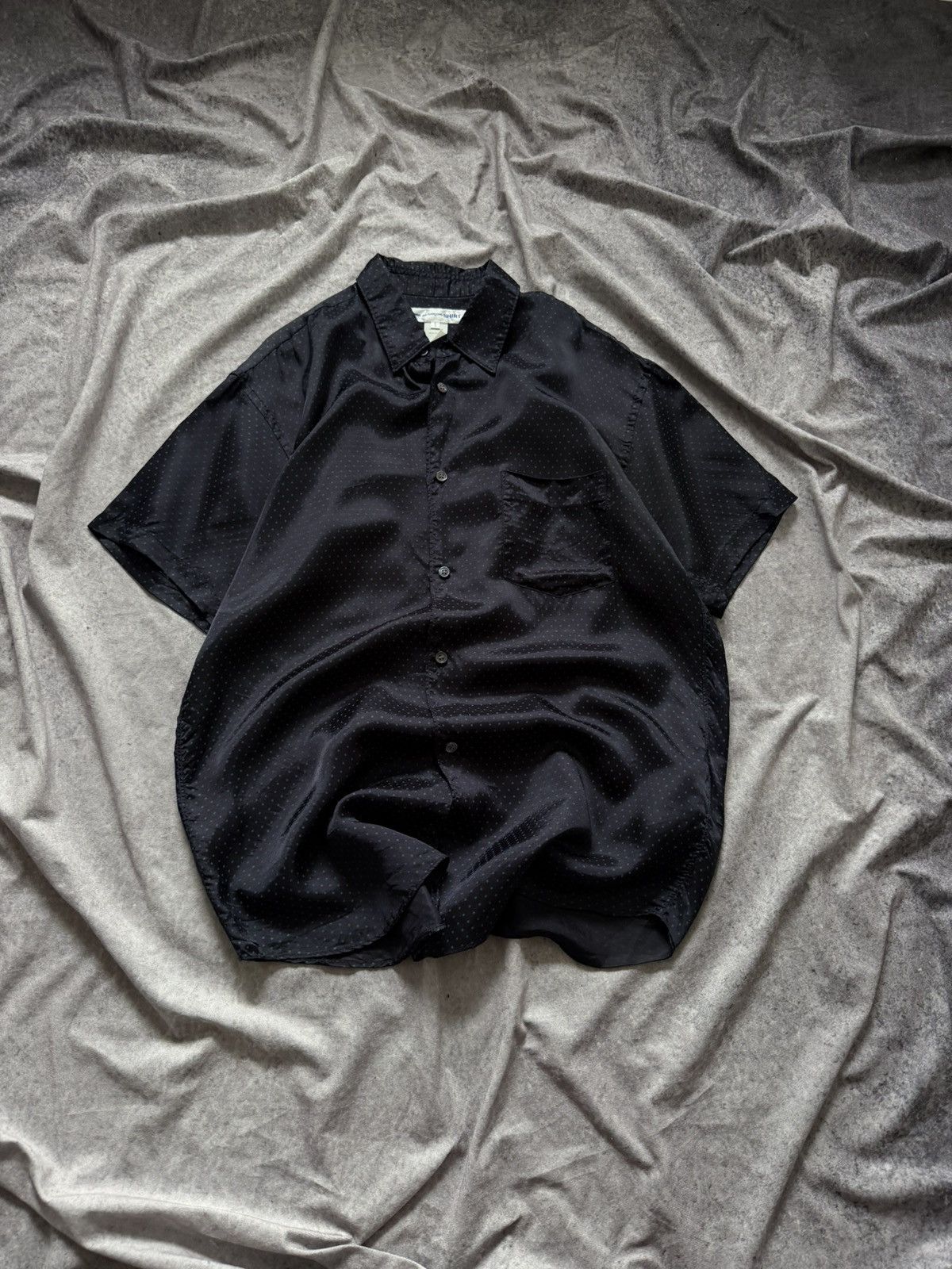 Comme des Garcons Comme Des Garcons Homme Viscose Polka Dot Short Sleeve Shirt Size US S / EU 44-46 / 1 - 2 Thumbnail