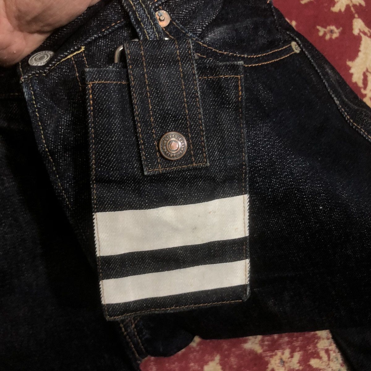 Japanese Brand × Momotaro Jeans × Vintage Momotaro Denim Jeans Size US 34 / EU 50 - 3 Thumbnail