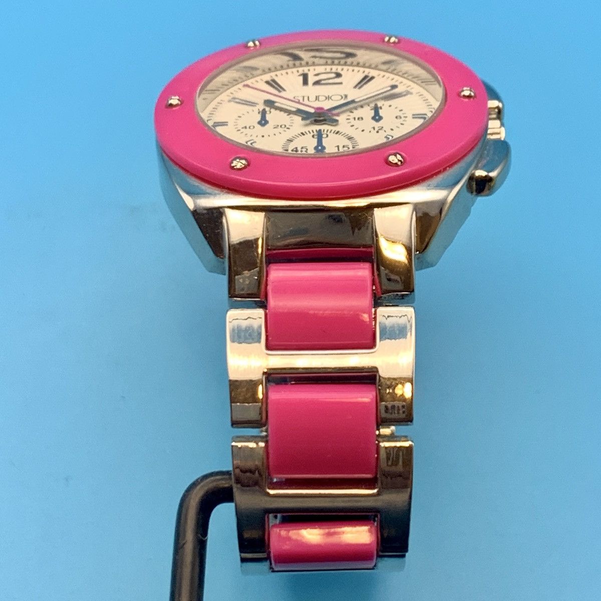Other STUDIO TIME STD3245T Women’s Wristwatch Works New Batt Size ONE SIZE - 8 Thumbnail