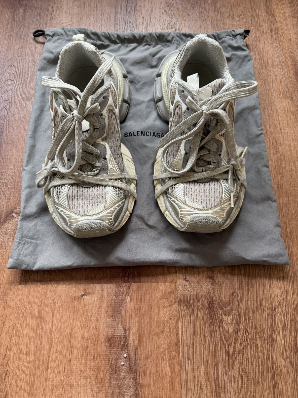 Balenciaga Balenciaga 3XL sneaker white Size US 8 / EU 41 - 2 Thumbnail