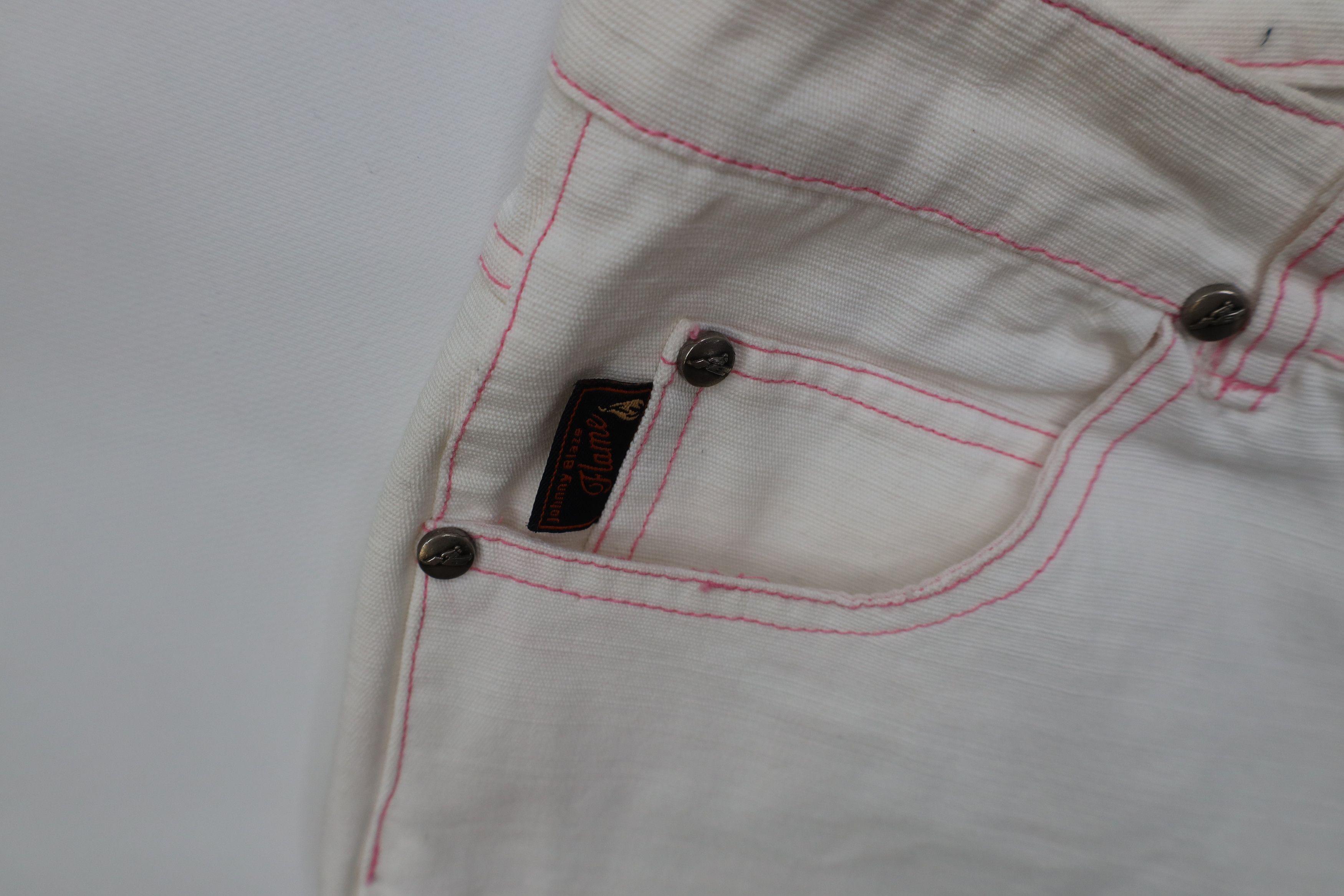 Vintage Deadstock Vintage 90s Y2K Johnny Blaze Man Wutang Clan Jeans Size 32" / US 10 / IT 46 - 8 Thumbnail
