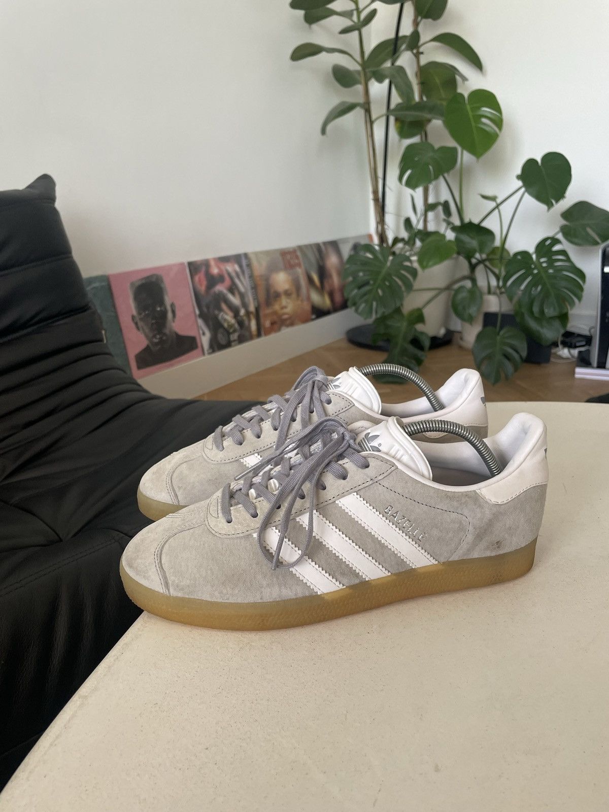 Adidas Gazelle Hype Low Sneakers Gray Casual Streetwear