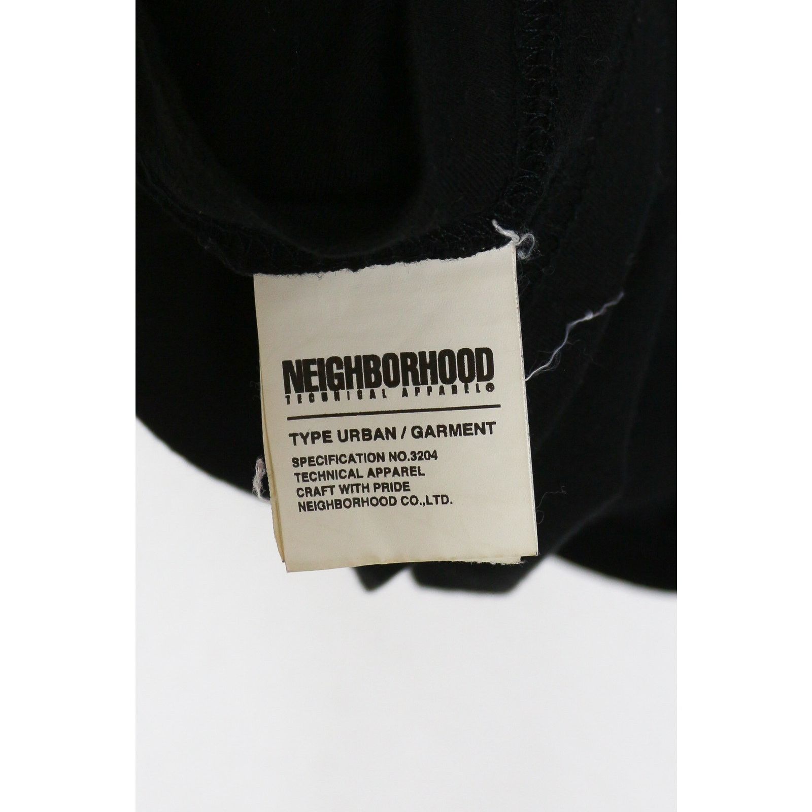 Neighborhood Neighborhood Japan Logo Black Tee T-shirt Size US L / EU 52-54 / 3 - 4 Thumbnail
