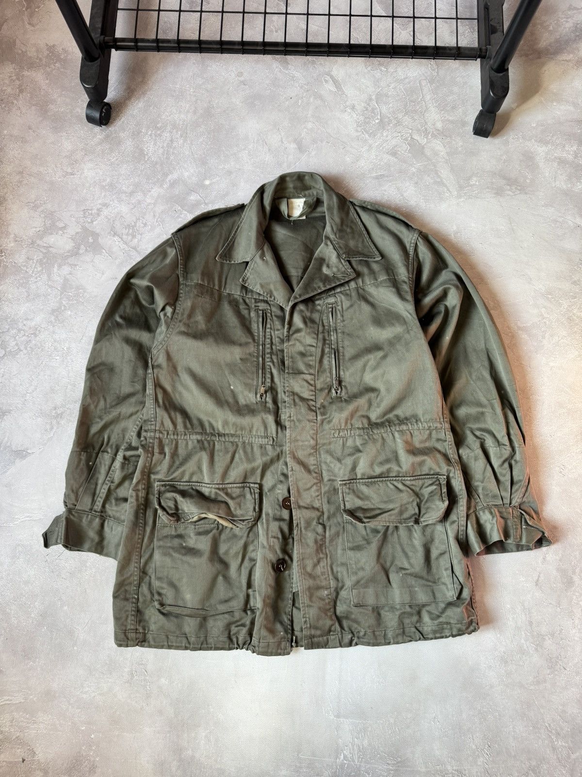 Vintage Vintage 60s-70s Belgian Army M64 Field Jacket Size US XL / EU 56 / 4 - 1 Thumbnail