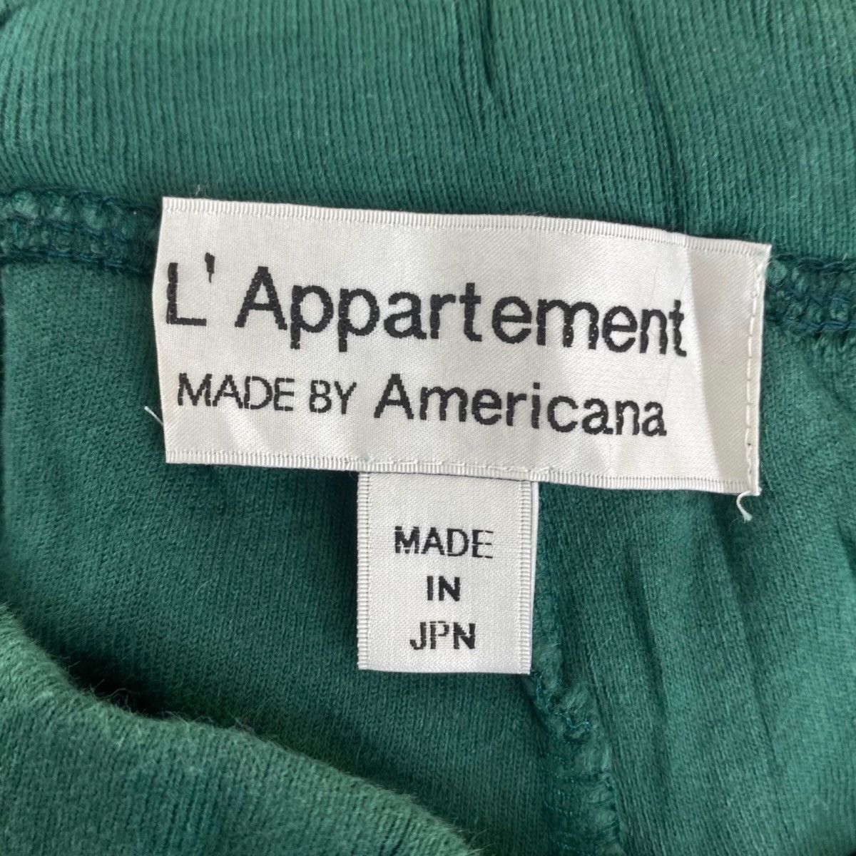 Vintage L’APARTEMENT AMERICANA Made In Japan Jogging Sleep Size US 26 / EU 42 - 4 Thumbnail