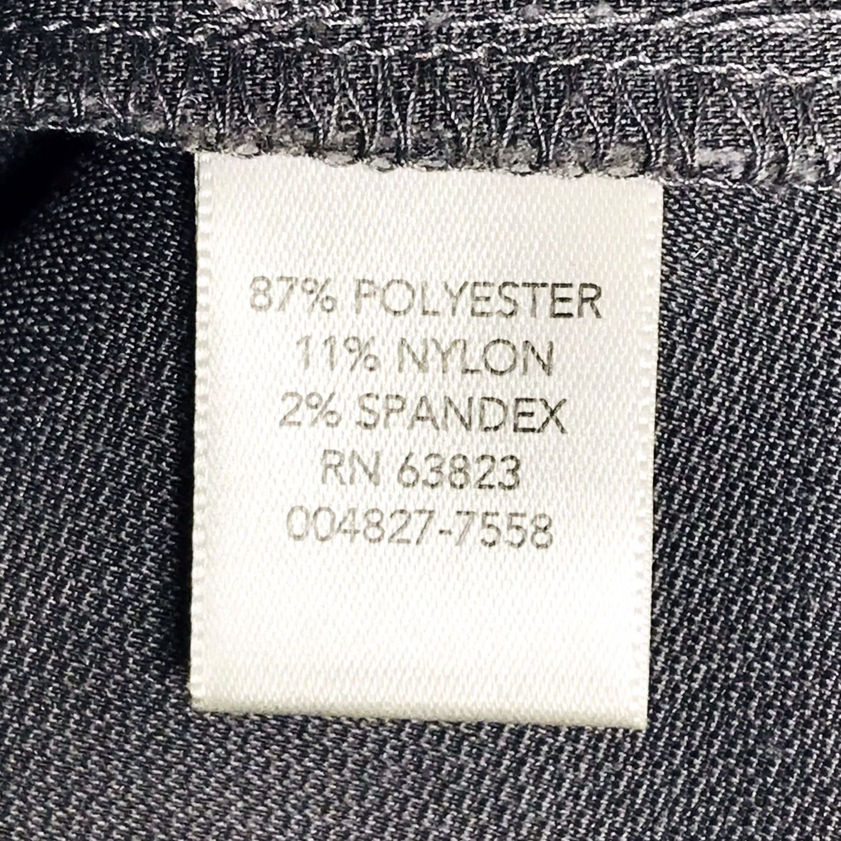 Vintage Christopher & Banks Women Gray Damask Corduroy Stretch Zip Blazer Jacket XL Size XL / US 12-14 / IT 48-50 - 4 Thumbnail