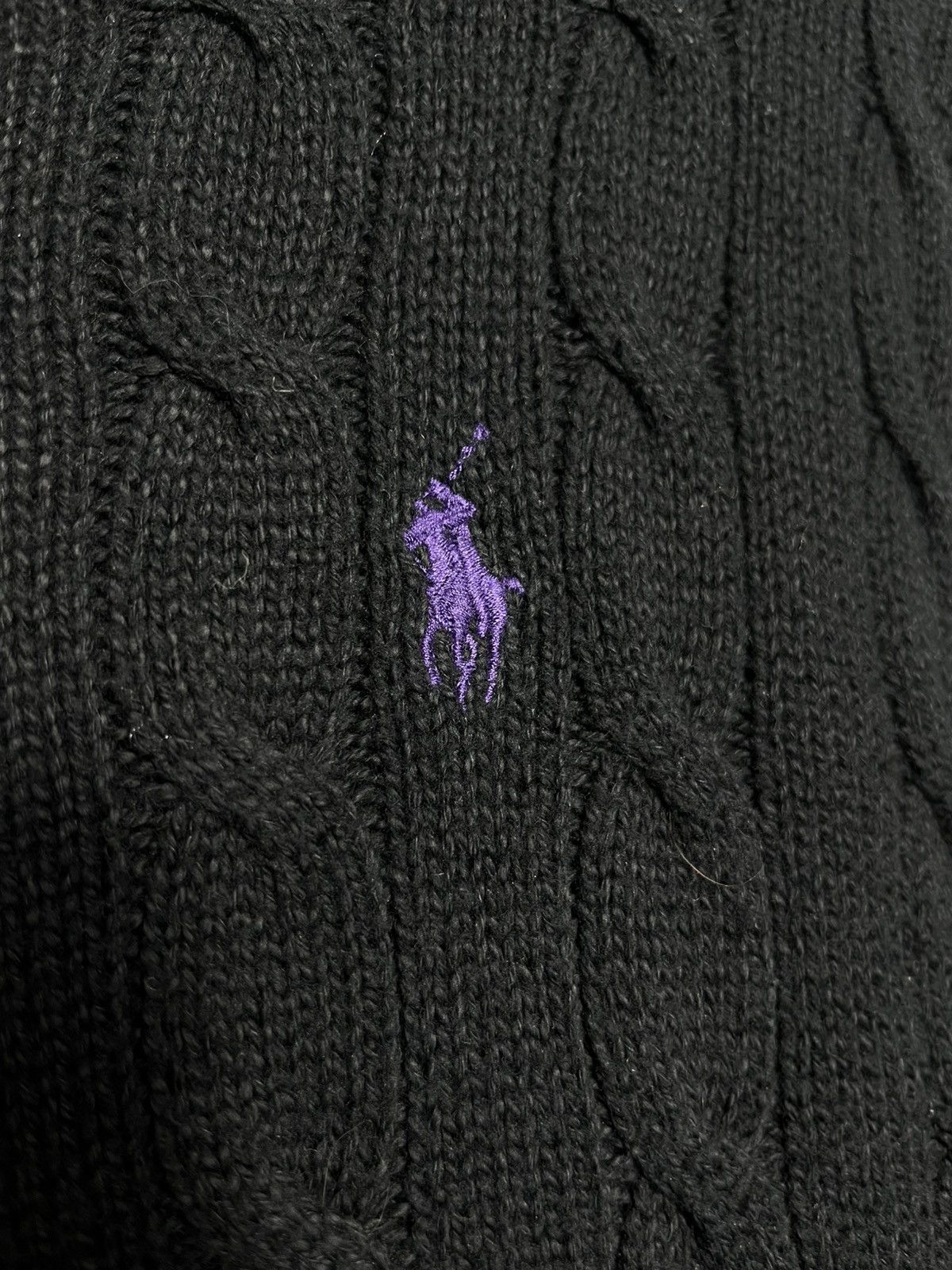 Polo Ralph Lauren Polo Ralph Lauren Cable Knit Sweater Mens Long Sleeve Cotton Size US S / EU 44-46 / 1 - 5 Thumbnail