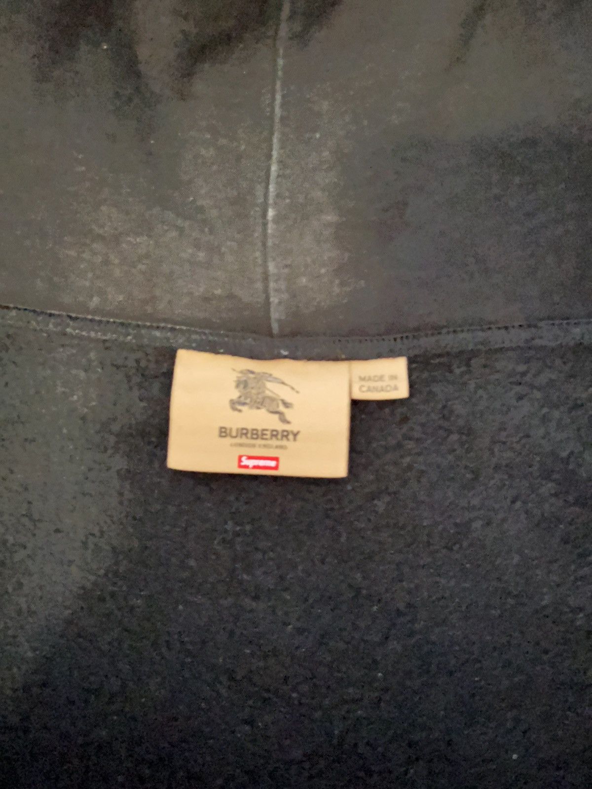 Burberry × Supreme Supreme Burberry Box Logo Hooded Sweatshirt Size US M / EU 48-50 / 2 - 3 Thumbnail