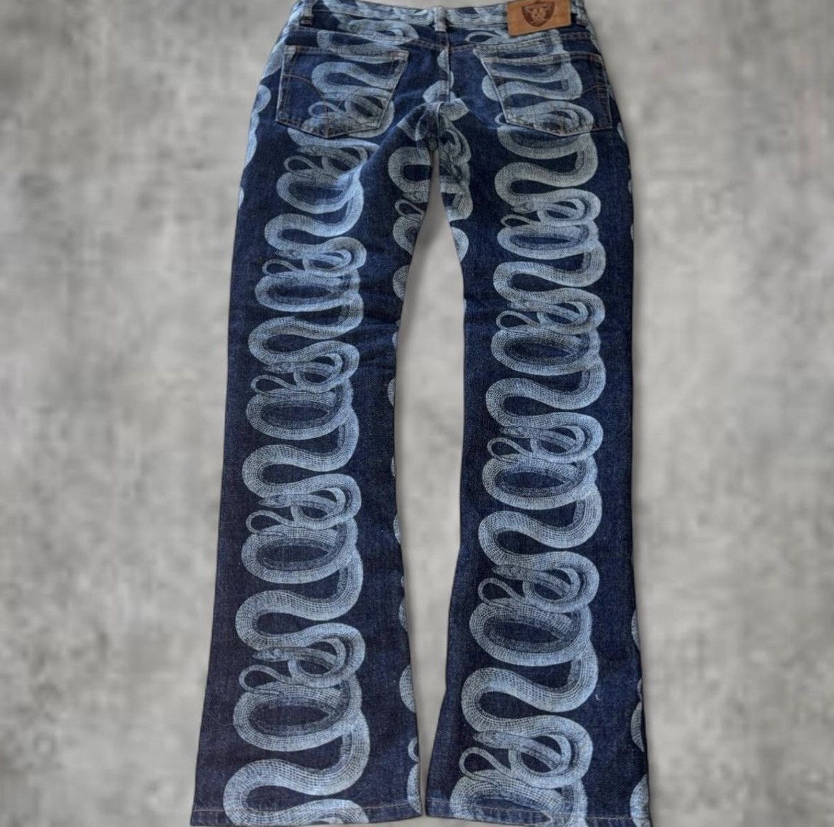 Hysteric Glamour Hysteric Glamour Snake Print Denim Size US 28 / EU 44 - 2 Thumbnail