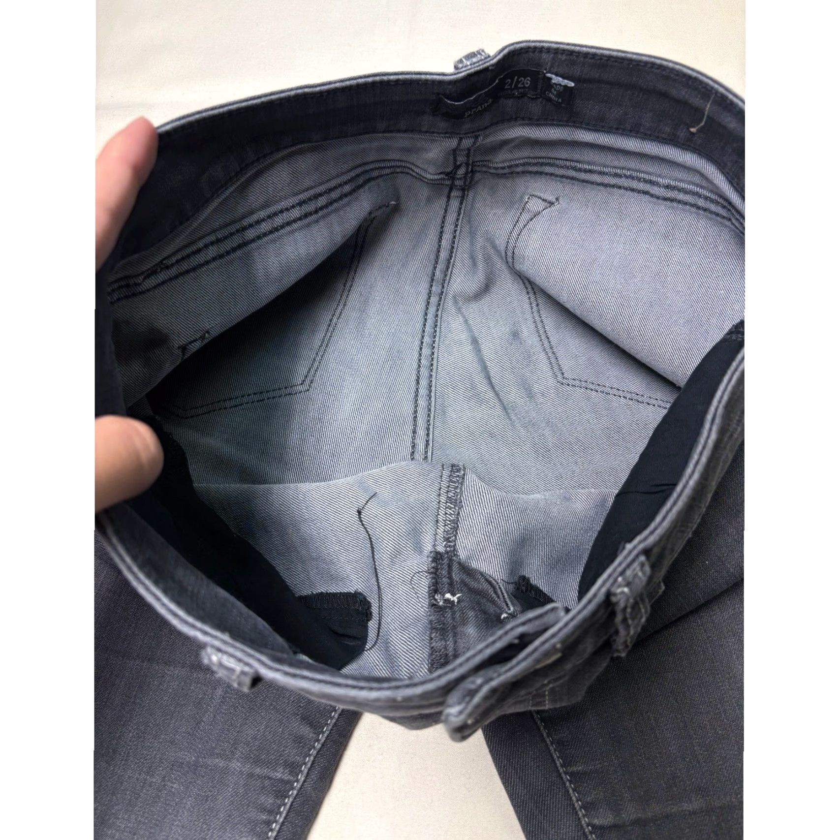Prana Prana Womens Regular Fit Jeans Size 29X31 Dark Wash Denim Size 26" / US 2 / IT 38 - 4 Thumbnail