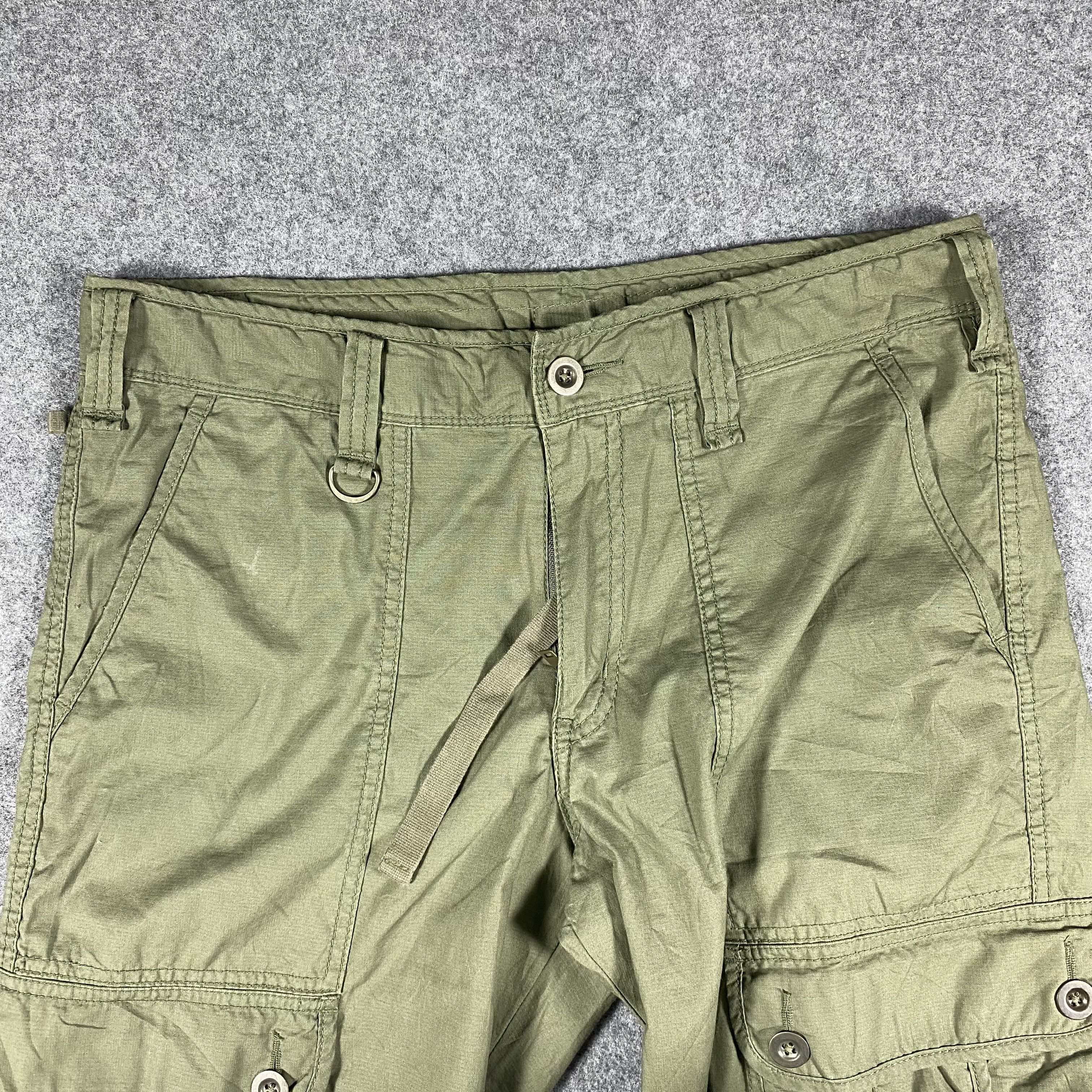 Japanese Brand Japanese Brand Multipocket Tactical Bondage Cargo Pants Size US 33 - 3 Thumbnail