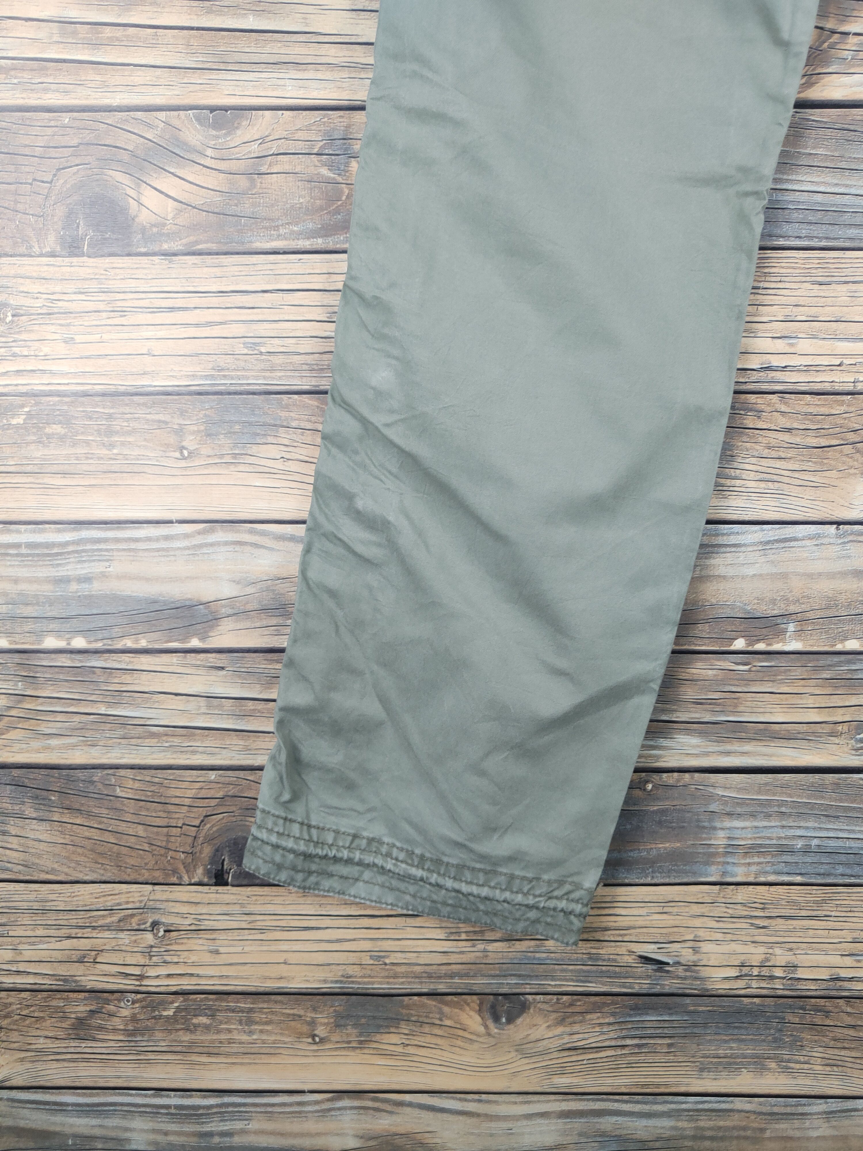 Japanese Brand Japanese Brand Green Multipocket Tactical Cargo Pants #1527 Size US 28 / EU 44 - 9 Thumbnail