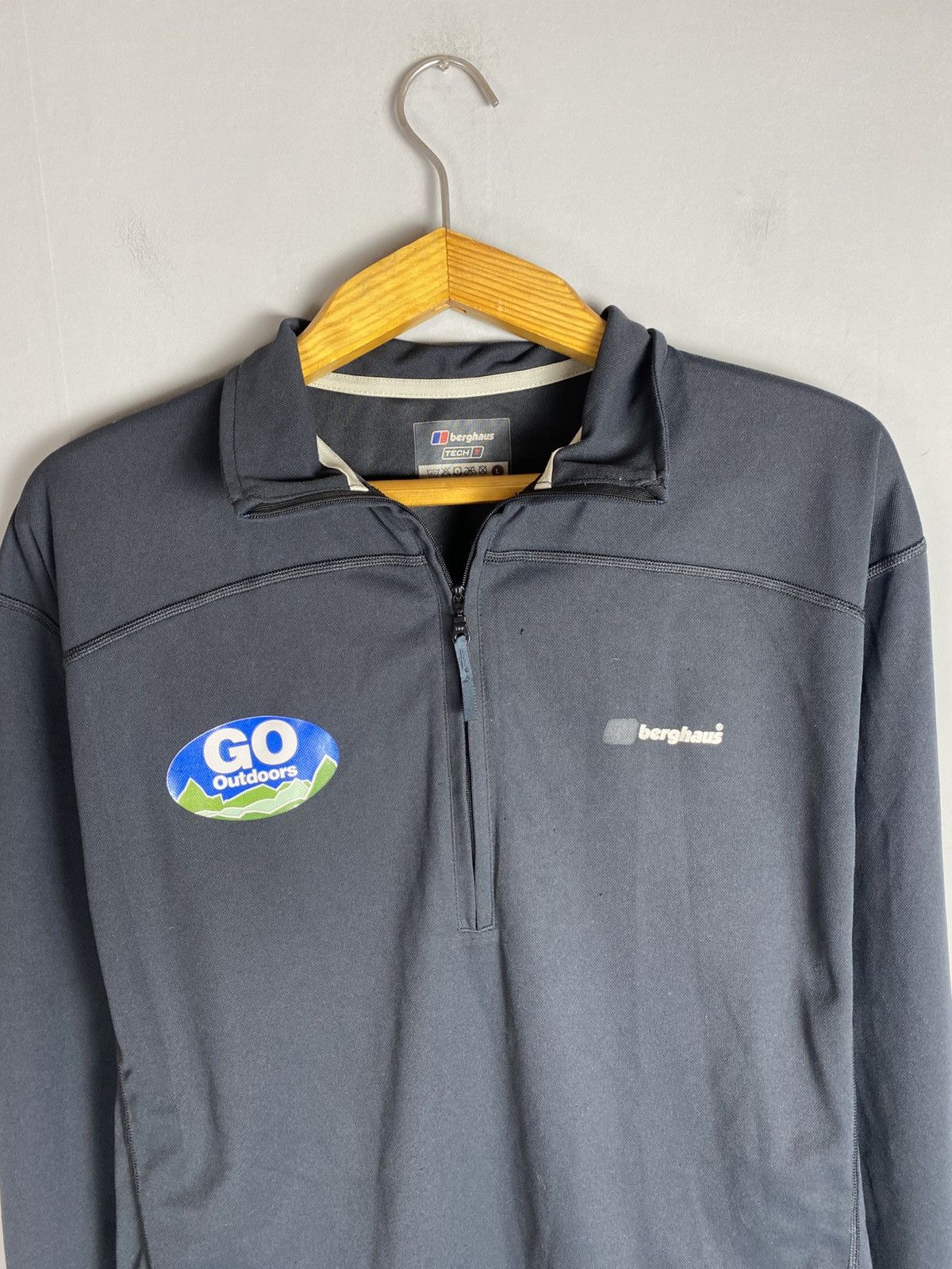 Berghaus × Vintage Vintage berghaus outdoor sweatshirt fleece Size US L / EU 52-54 / 3 - 2 Thumbnail