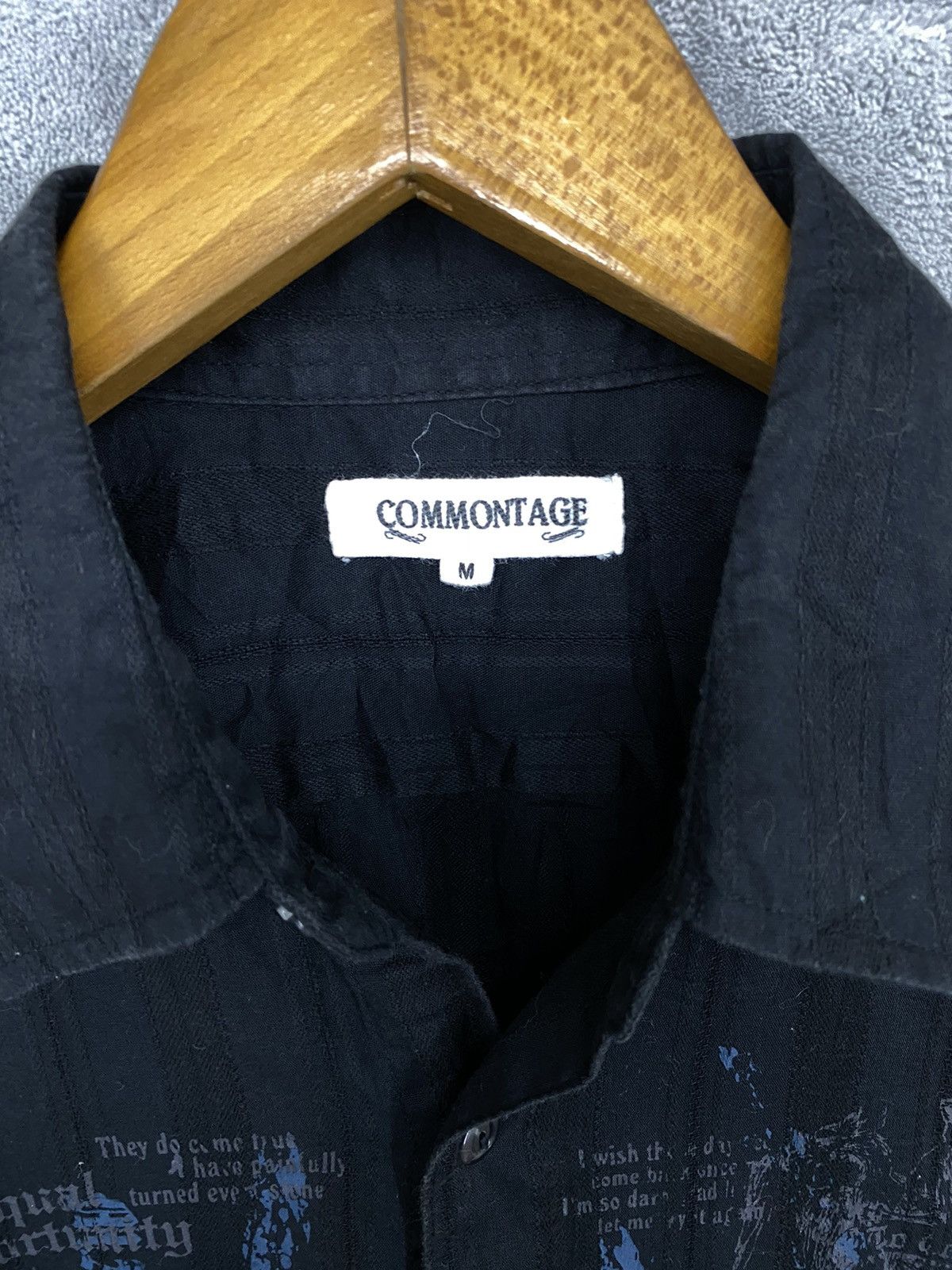 Japanese Brand RARE🔥COMMONTAGE PUNK SHIRT Size US M / EU 48-50 / 2 - 5 Thumbnail