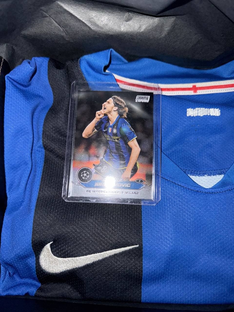 Nike Inter Milan 08/09 Home Kit #Ibrahimović 8 L + Player Card Size US L / EU 52-54 / 3 - 14 Thumbnail