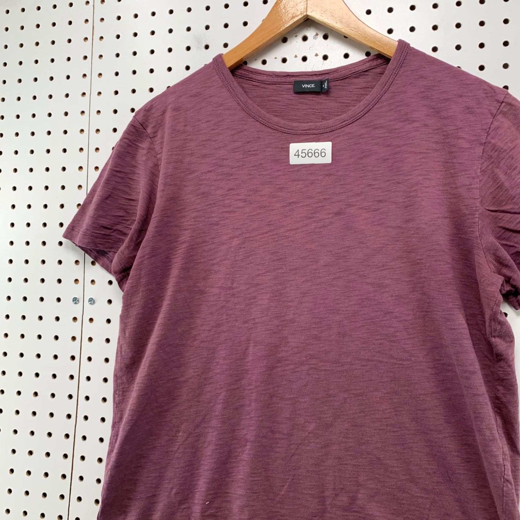 Vince Vince Shirt Mens Medium Purple Crewneck Preppy Business T Shirt Size US M / EU 48-50 / 2 - 7 Thumbnail