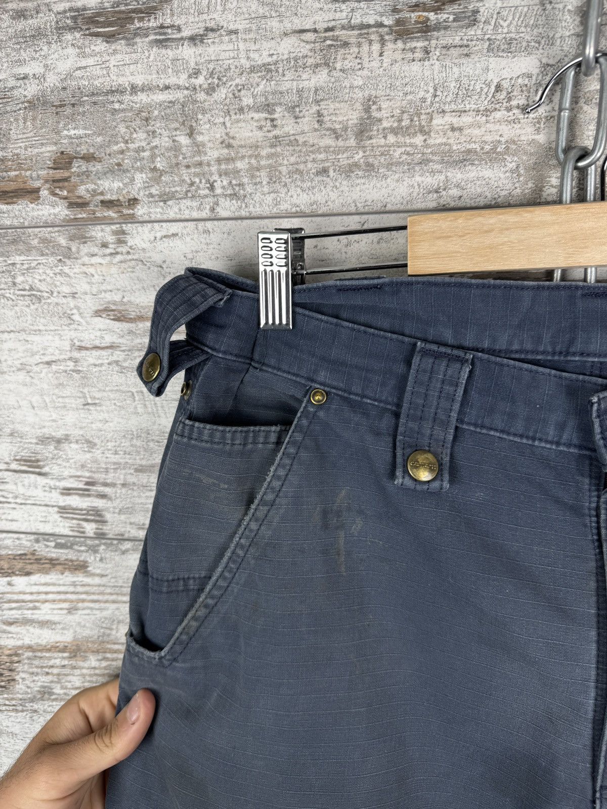 Carhartt Distressed Vintage Carhartt Workwear Double Knee Cargo pants Size US 34 / EU 50 - 4 Thumbnail