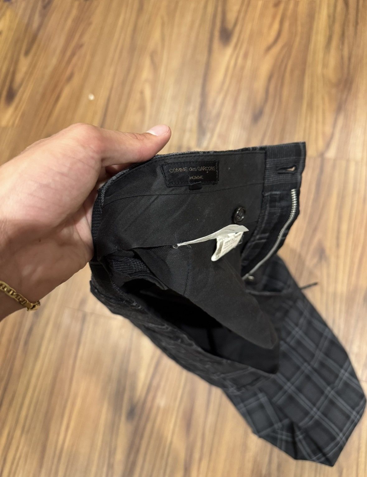 Comme des Garcons Homme Comme de Garcons Trousers Size US 30 / EU 46 - 3 Thumbnail